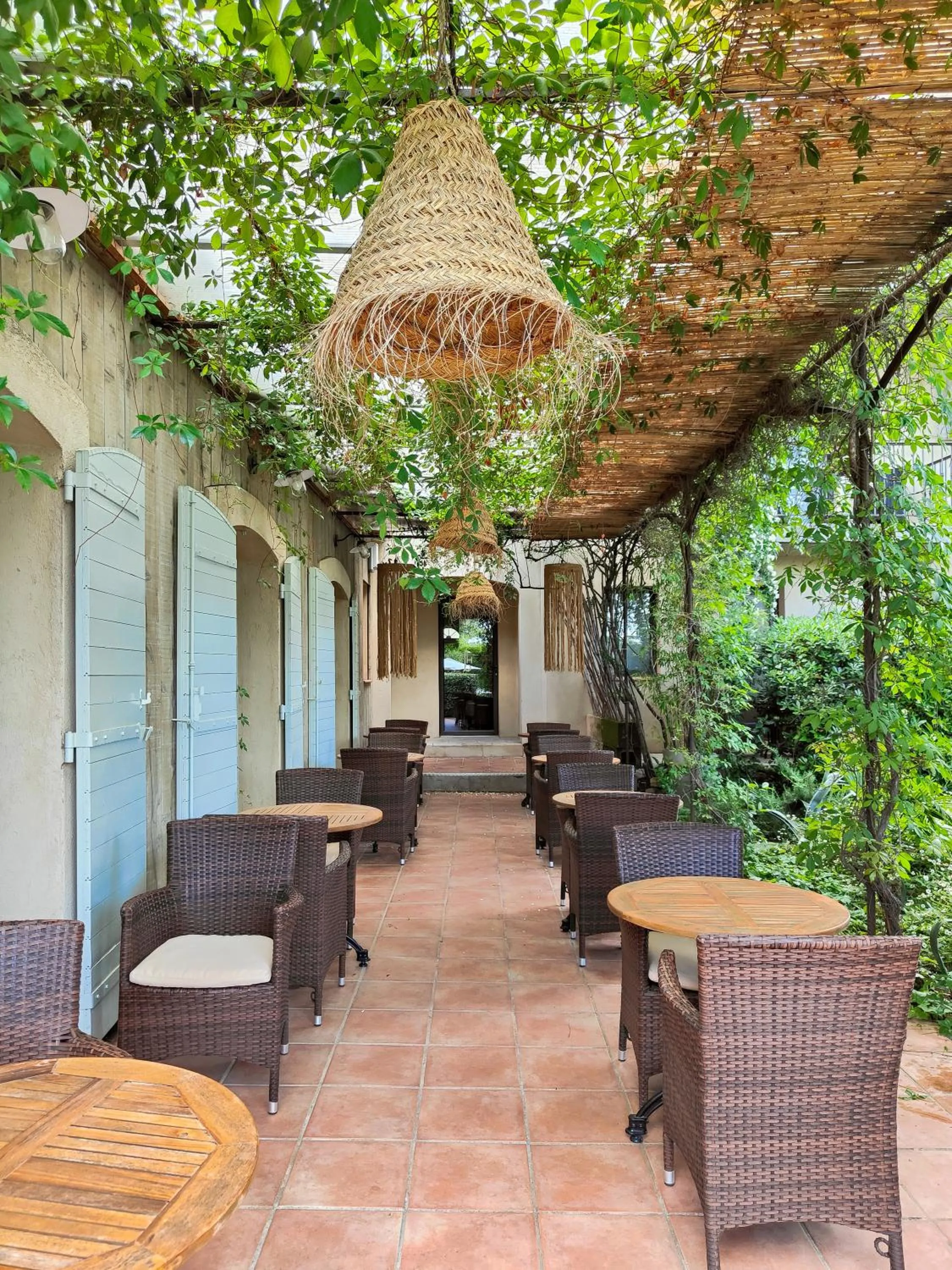 Patio in Hotel Bastide & SPA - Villa de Lourmarin