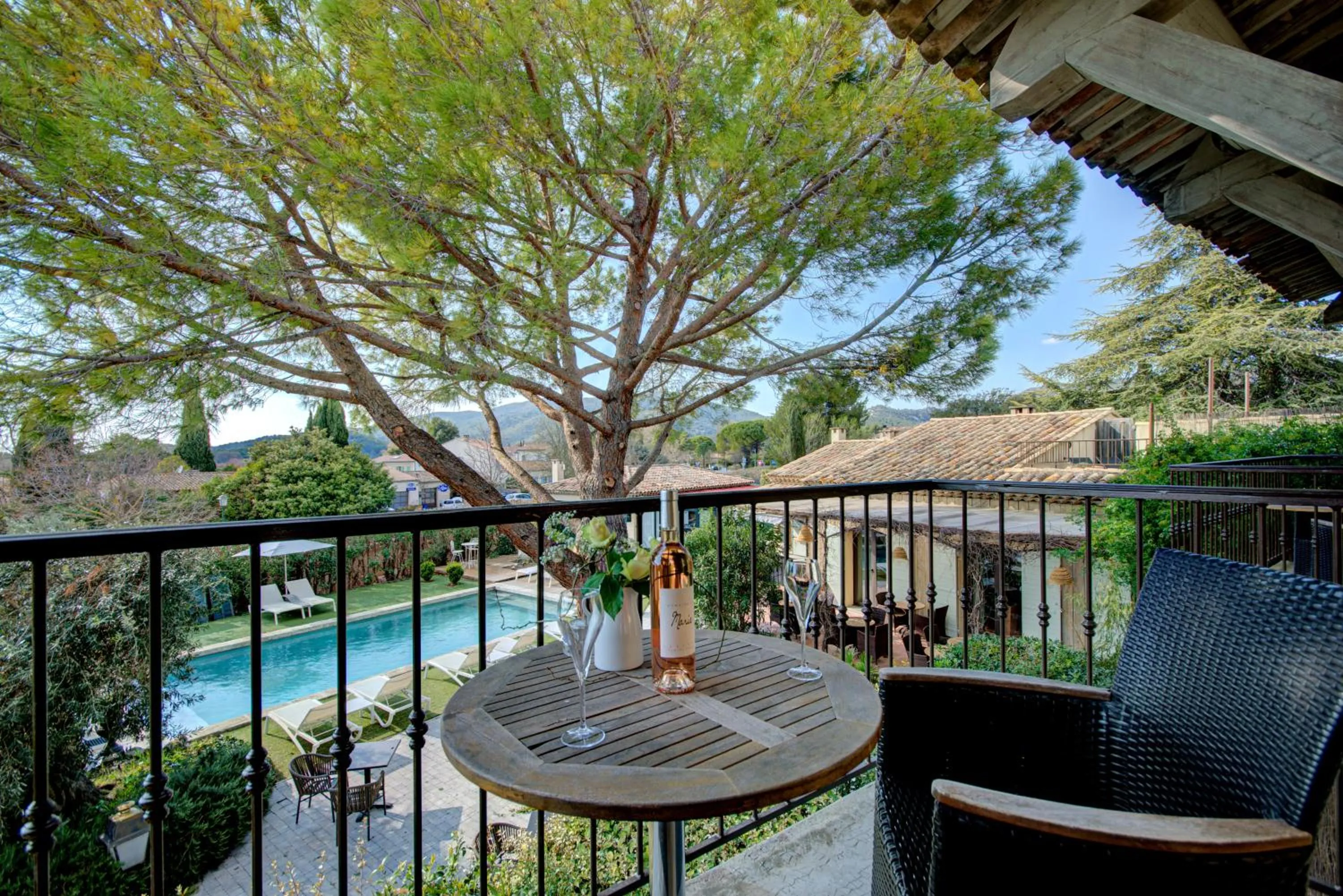 View (from property/room) in Hotel Bastide & SPA - Villa de Lourmarin