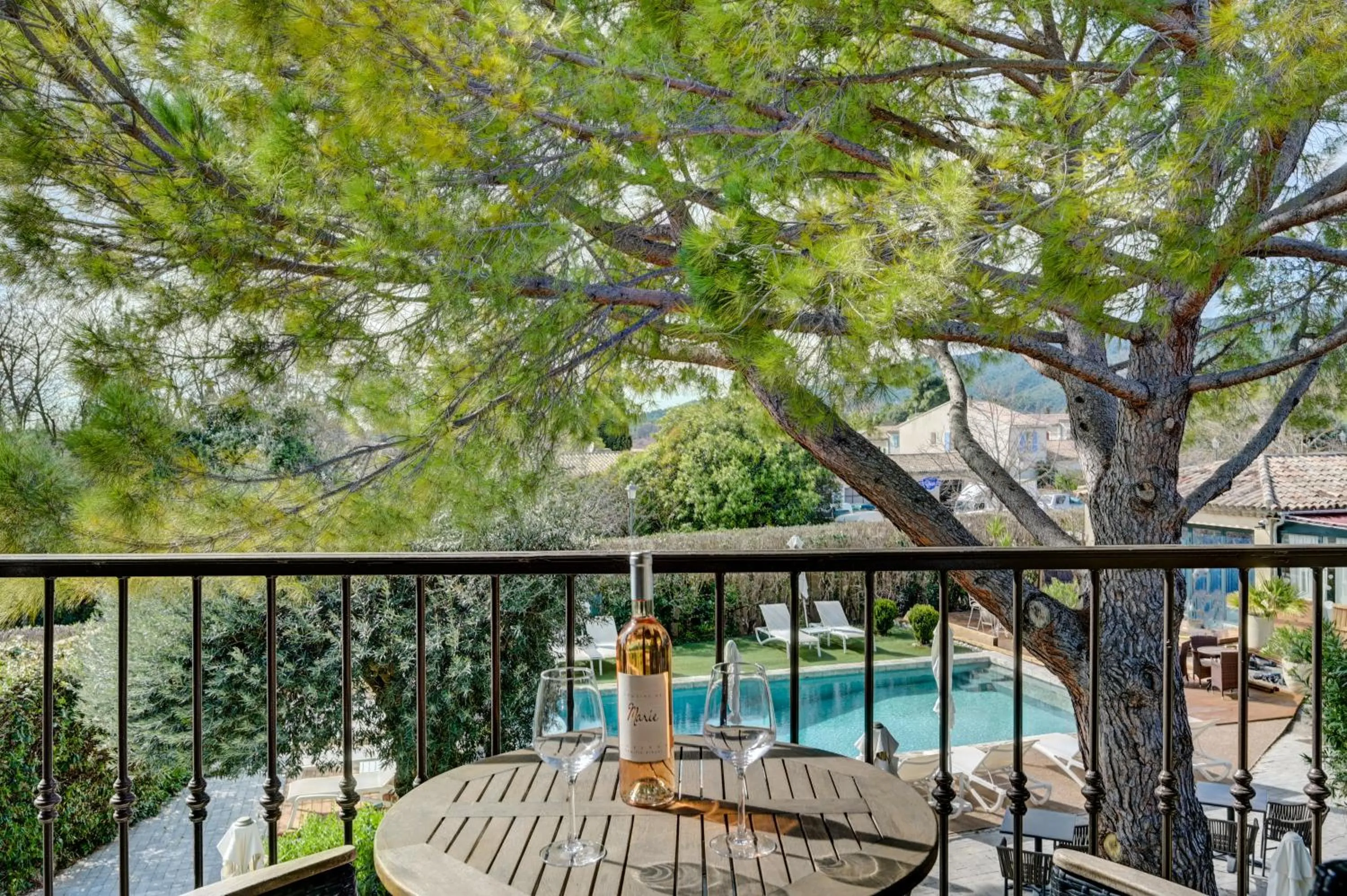Patio in Hotel Bastide & SPA - Villa de Lourmarin