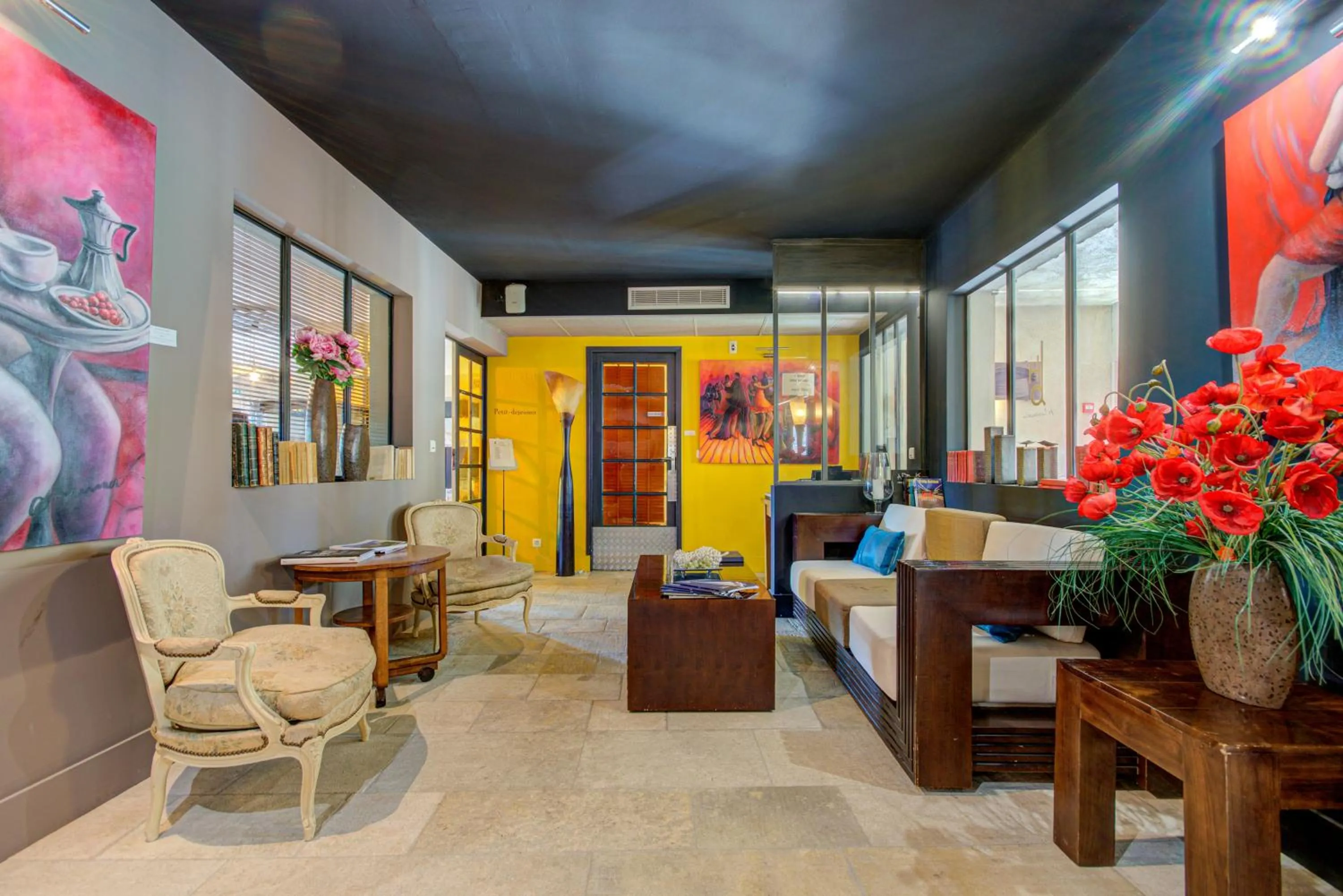 Living room in Hotel Bastide & SPA - Villa de Lourmarin