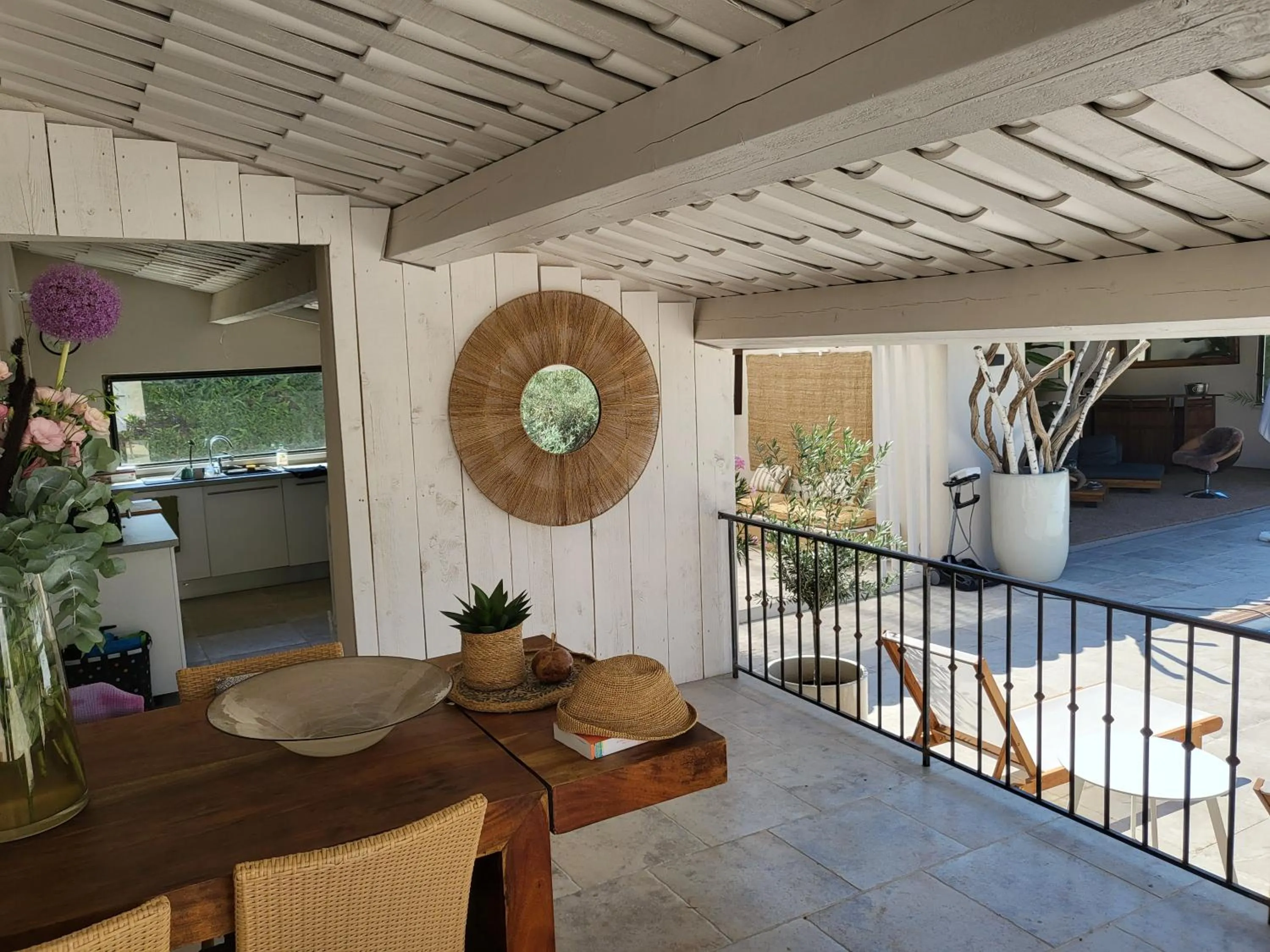 Patio in Hotel Bastide & SPA - Villa de Lourmarin