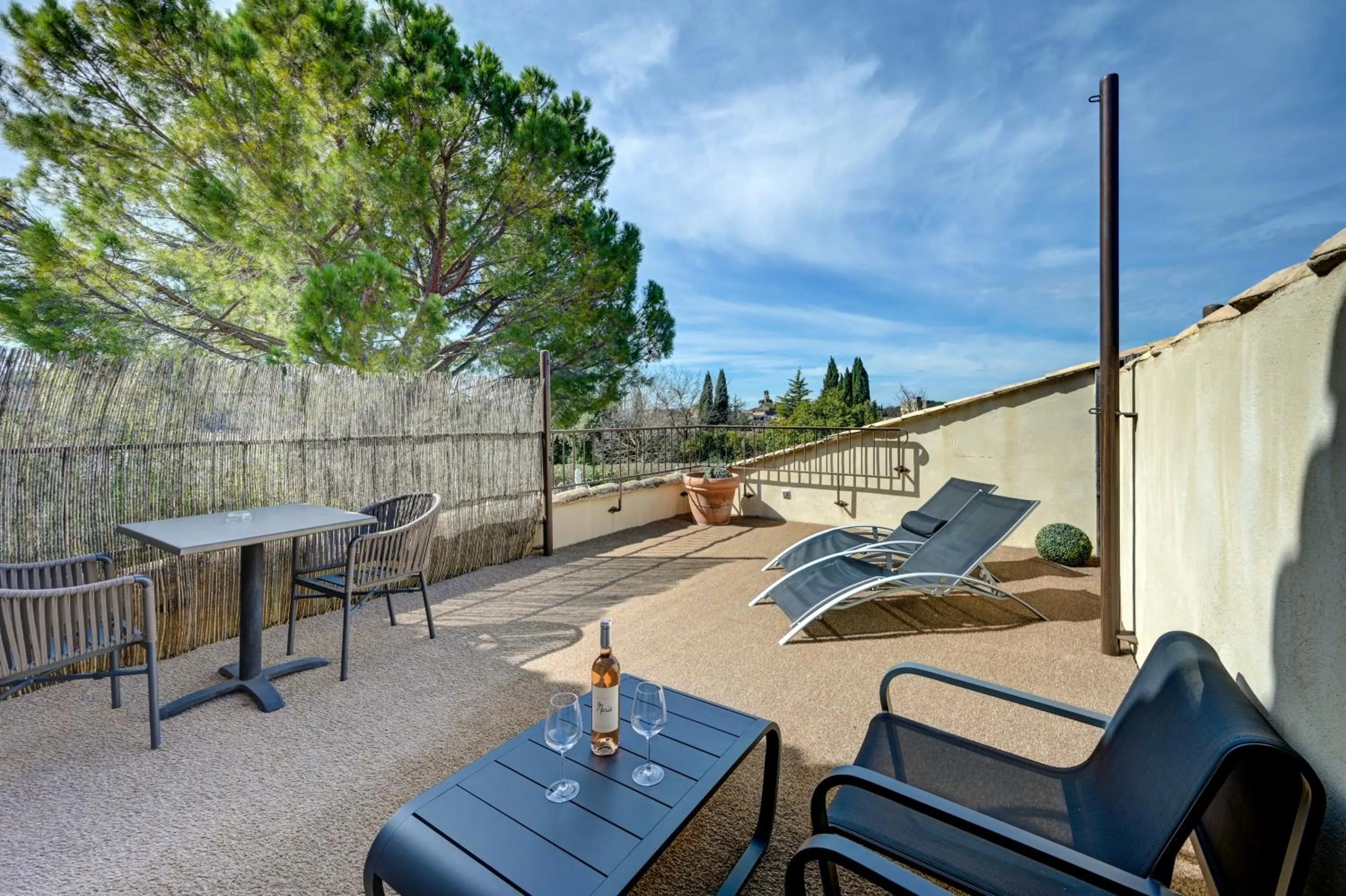 Patio in Hotel Bastide & SPA - Villa de Lourmarin