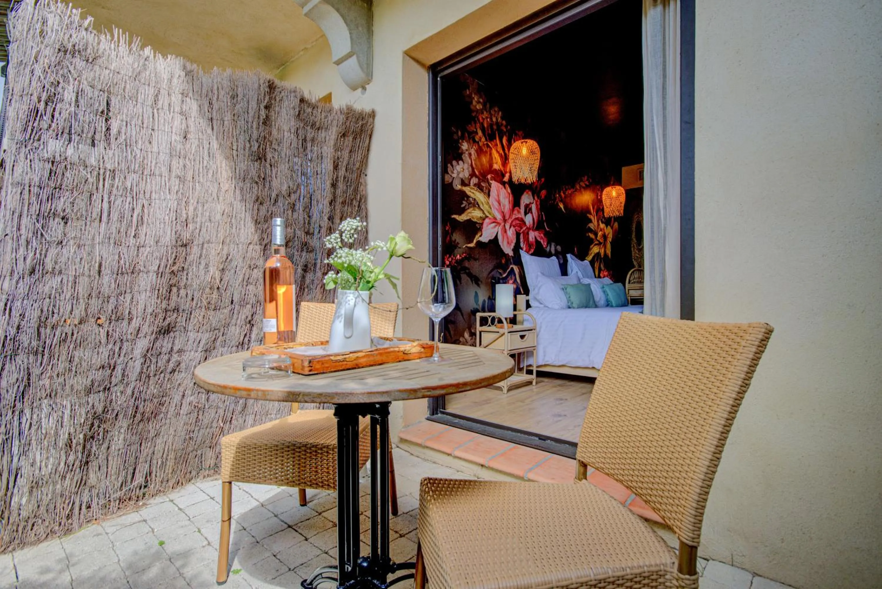 Balcony/Terrace in Hotel Bastide & SPA - Villa de Lourmarin