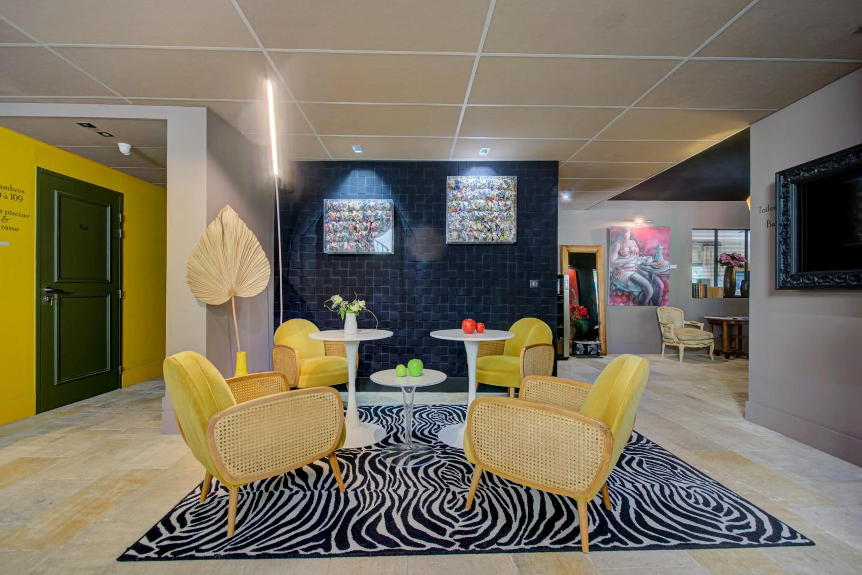 Living room in Hotel Bastide & SPA - Villa de Lourmarin