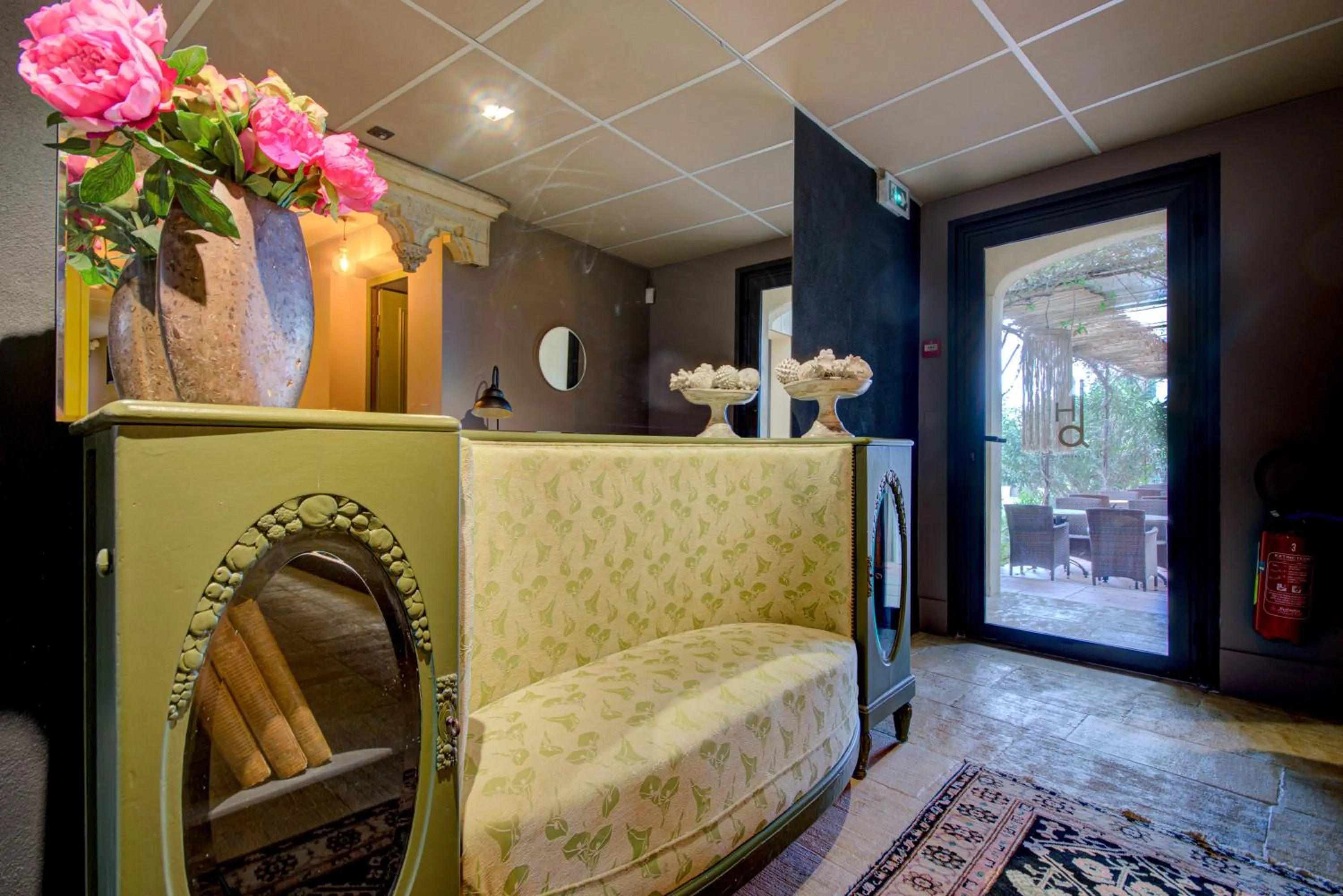 Living room in Hotel Bastide & SPA - Villa de Lourmarin