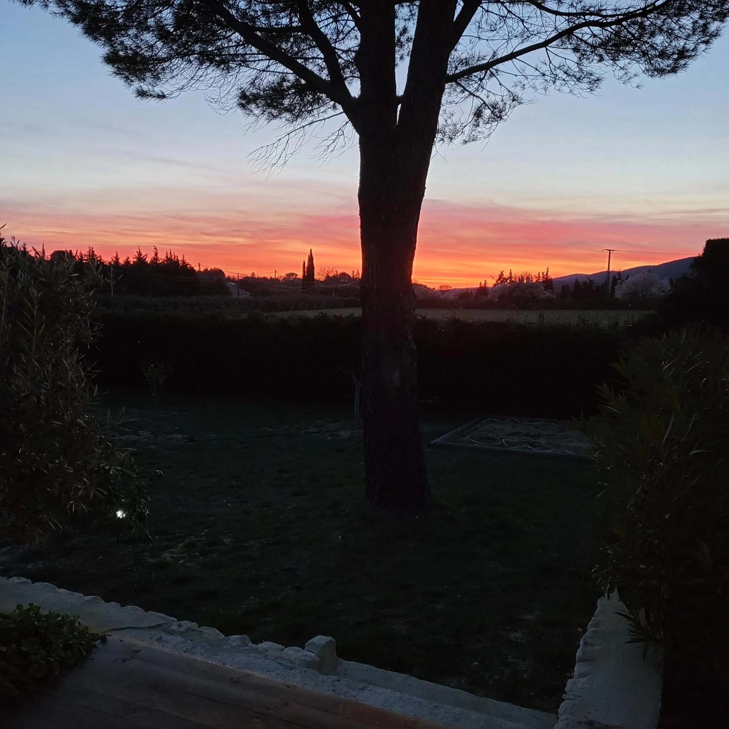 Sunrise in Hotel Bastide & SPA - Villa de Lourmarin