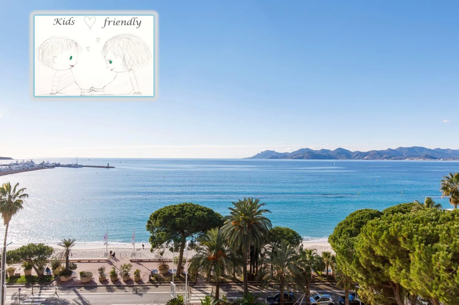 On La Croisette deluxe 2 bedrooms 2 baths
