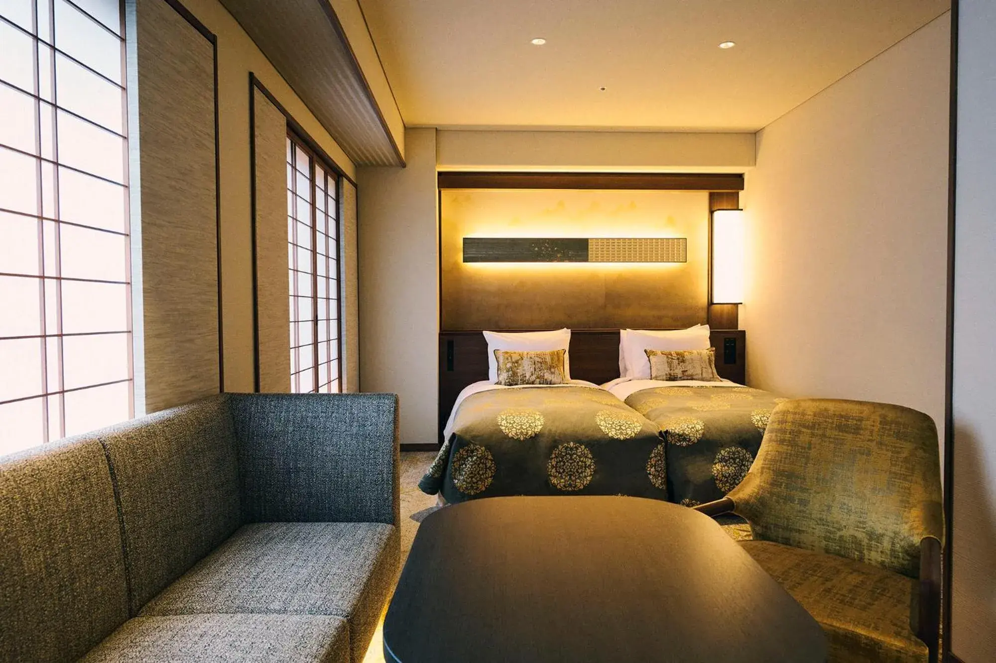 Bed in Sora Niwa Terrace Kyoto Bed in Sora Niwa Terrace Kyoto