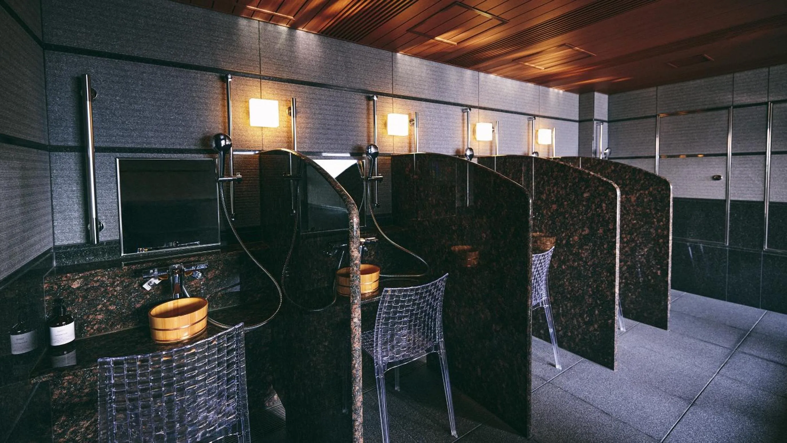 Hot Spring Bath in Sora Niwa Terrace Kyoto