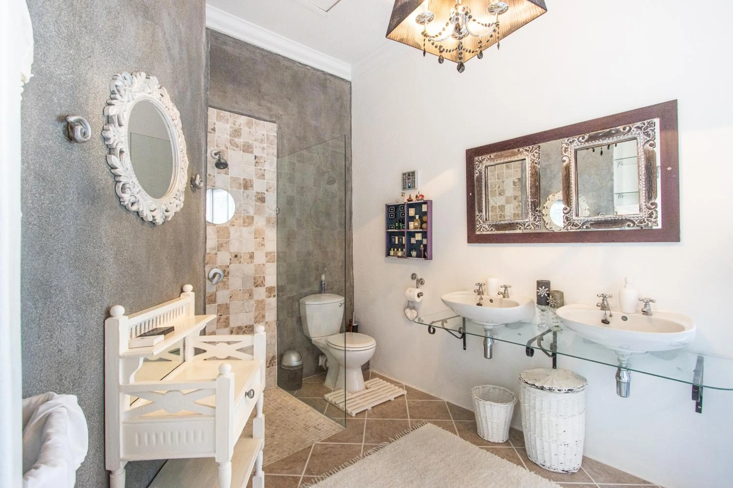 Bathroom in The Tuscan Garden