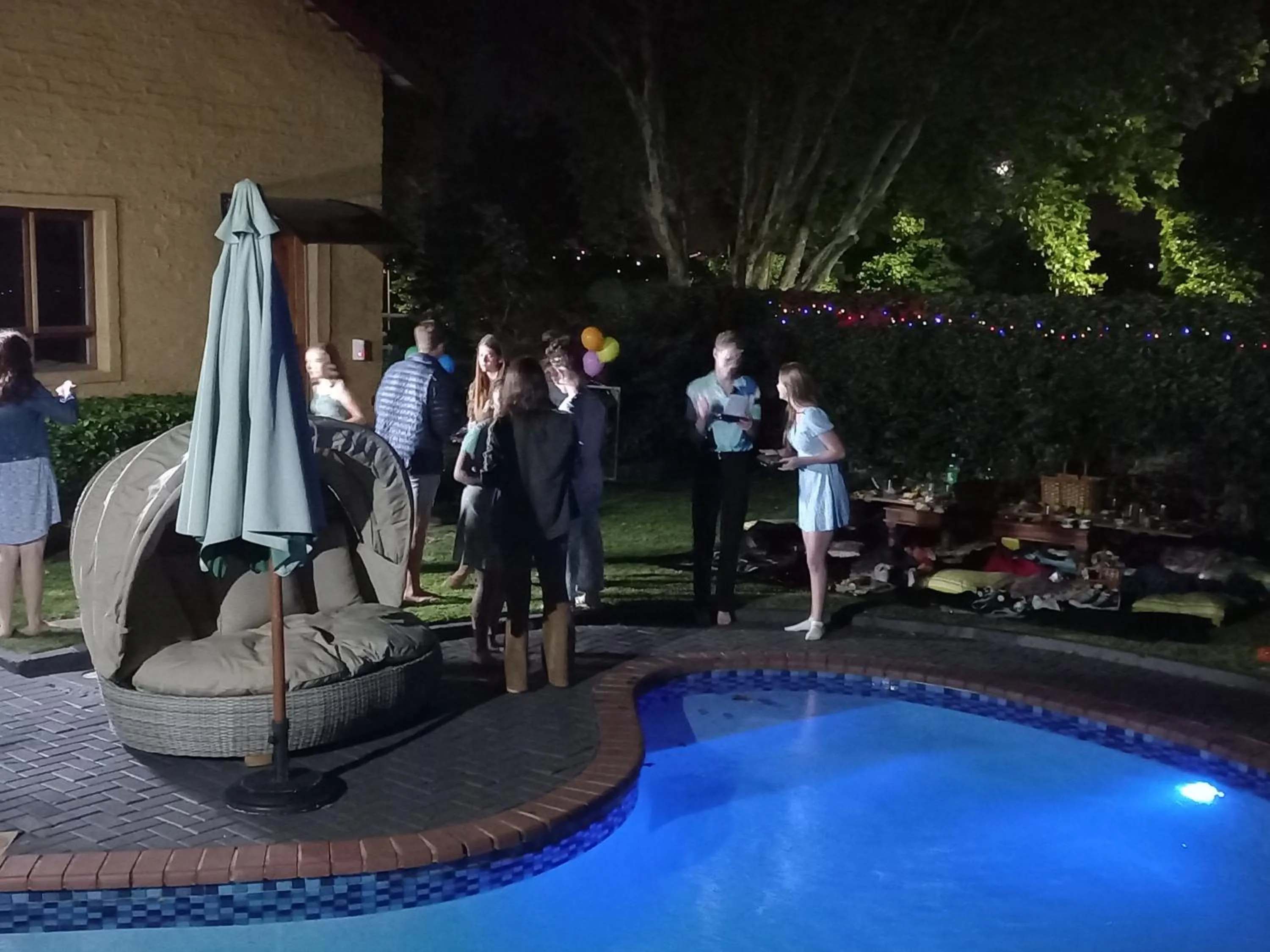 Night in The Tuscan Garden