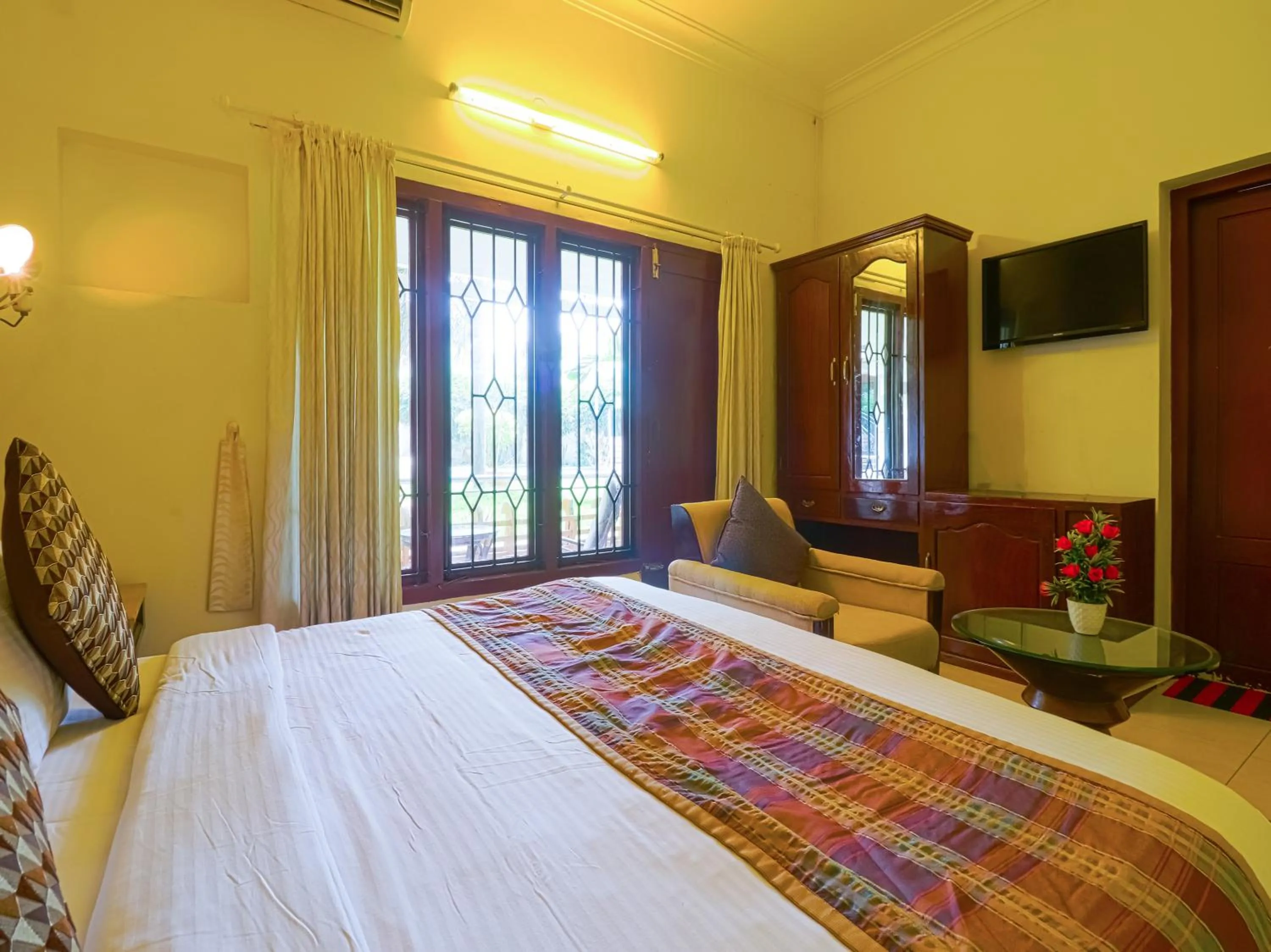 Bedroom, Bed in The Byke Puja Samudra