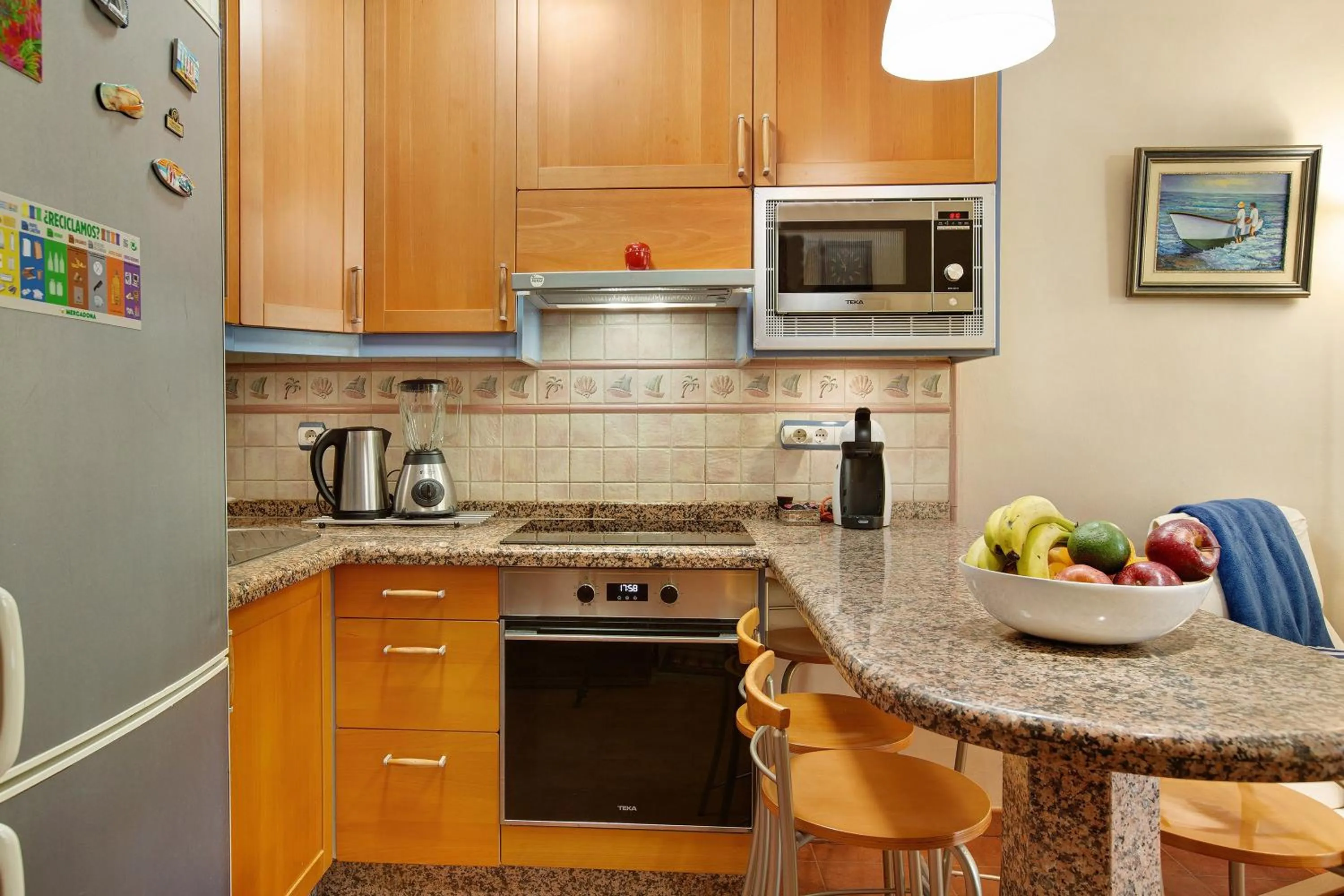 Kitchen or kitchenette in Apartamento Sol Del Sur