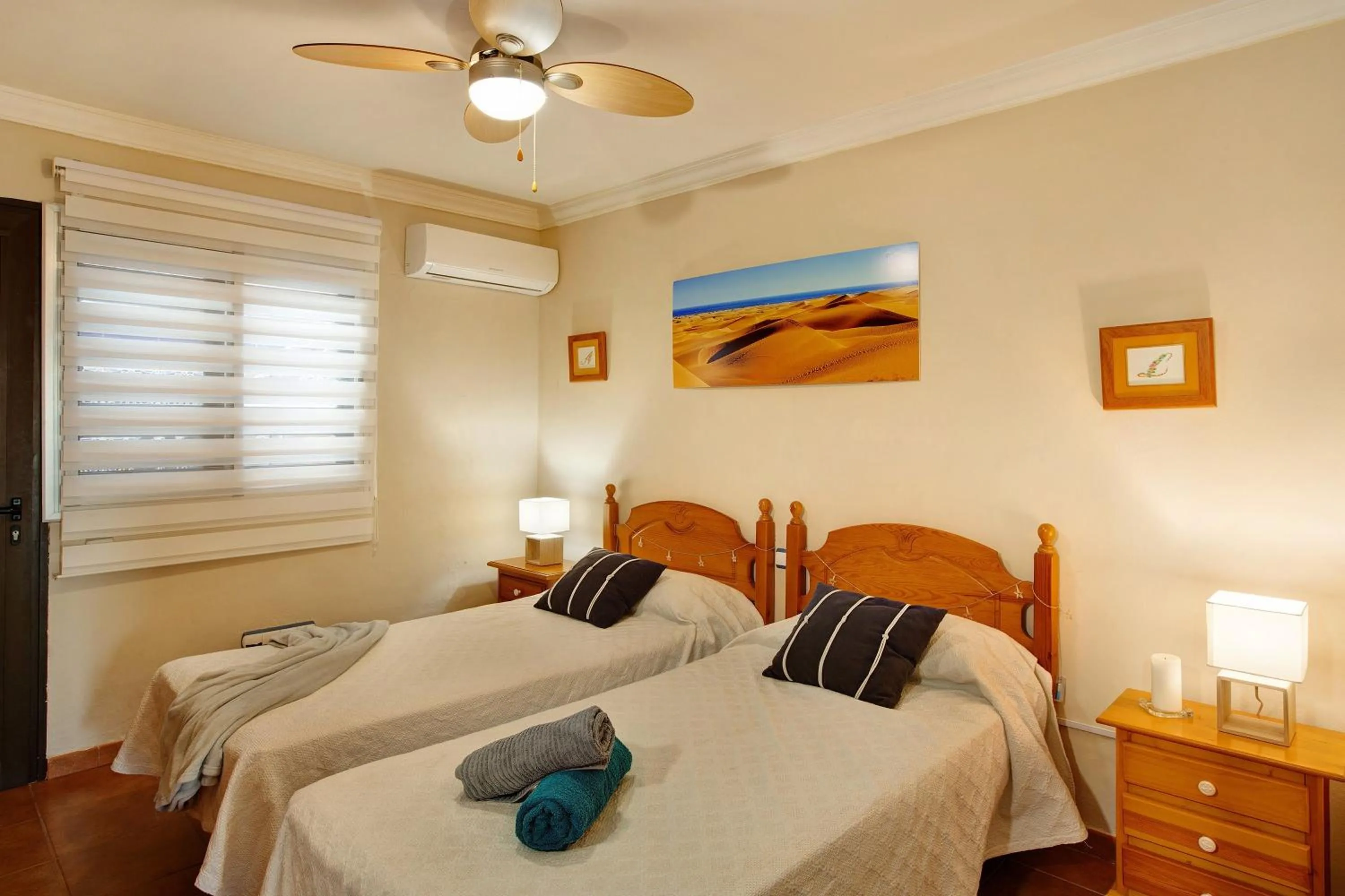 Living room, Bed in Apartamento Sol Del Sur