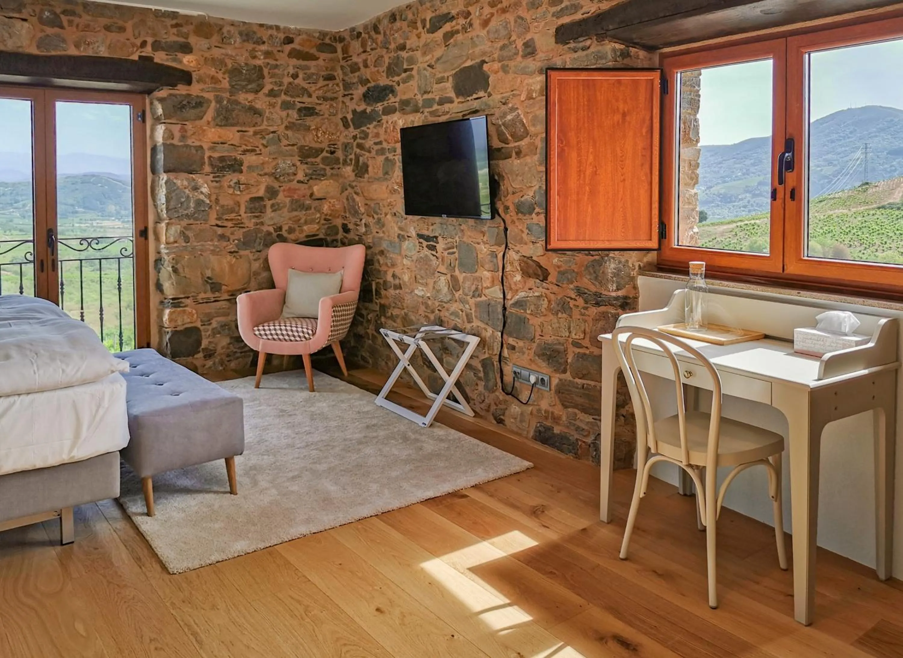 Seating area in Boutique Finca esencial Hotel Rural