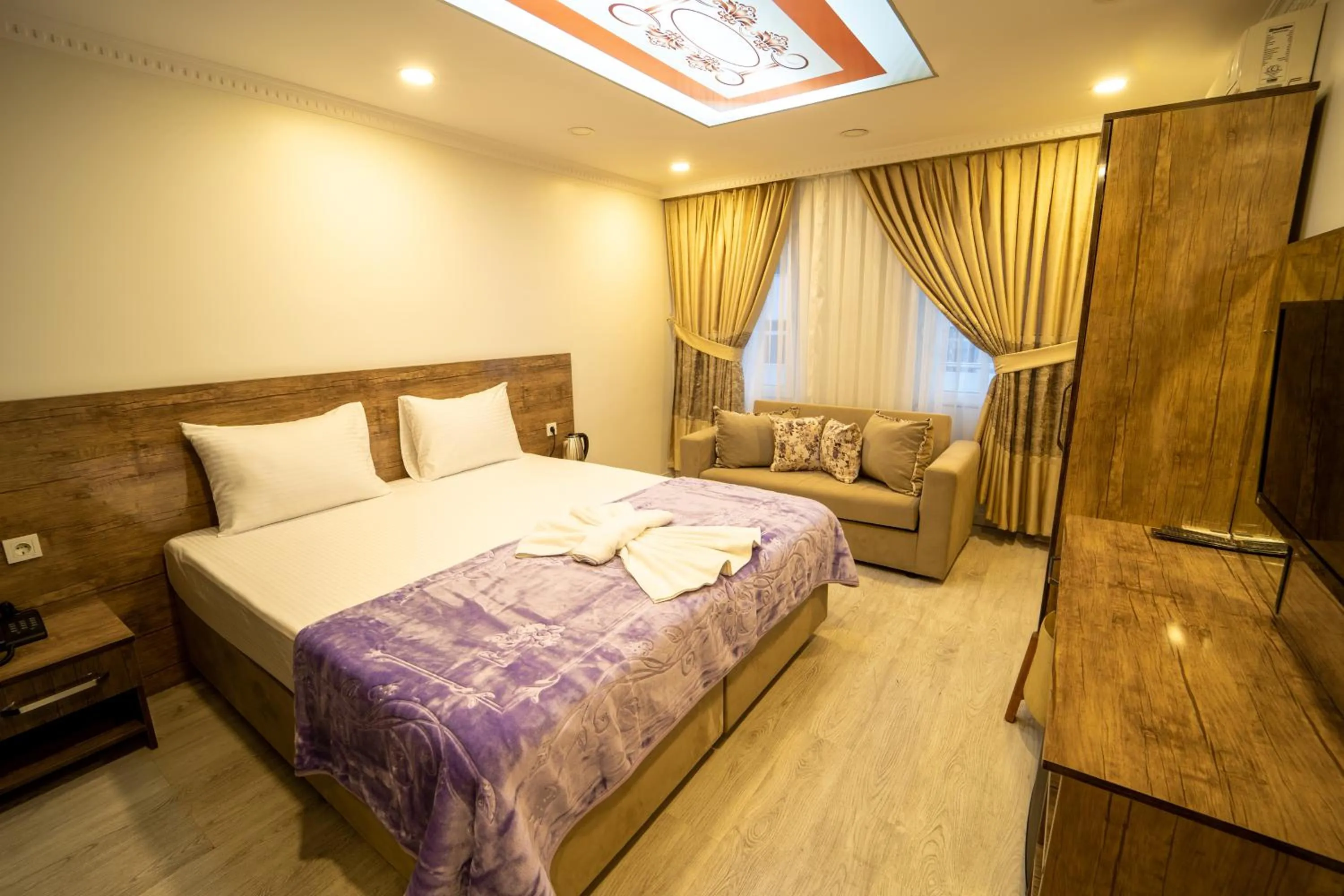 Bed in Zin Hotel İstanbul