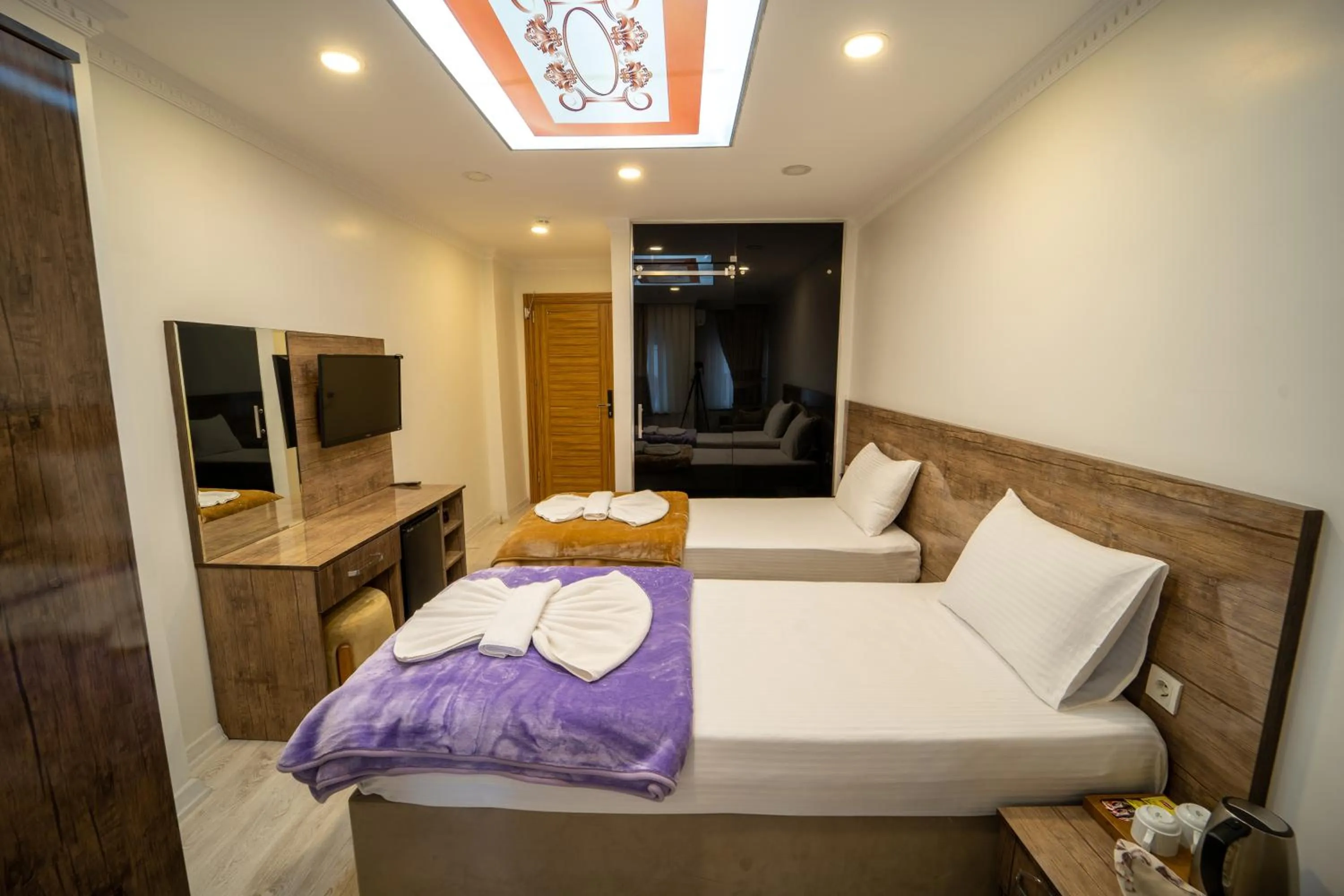 Bed in Zin Hotel İstanbul