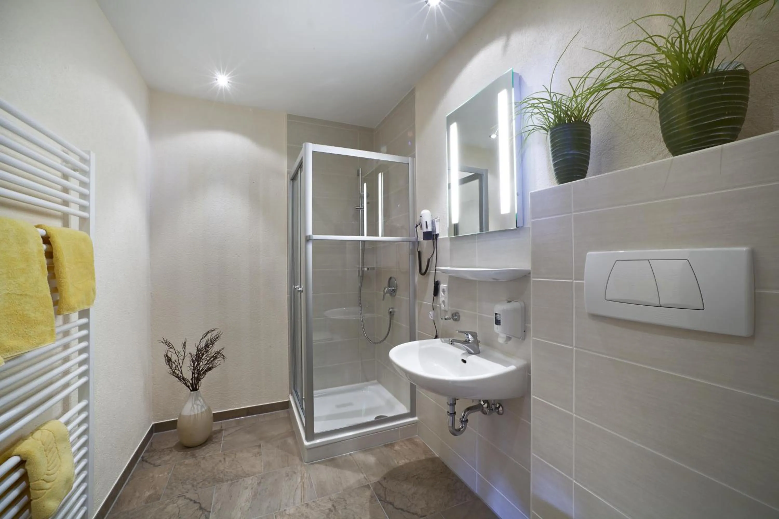 Bathroom in Hotel Bergblick