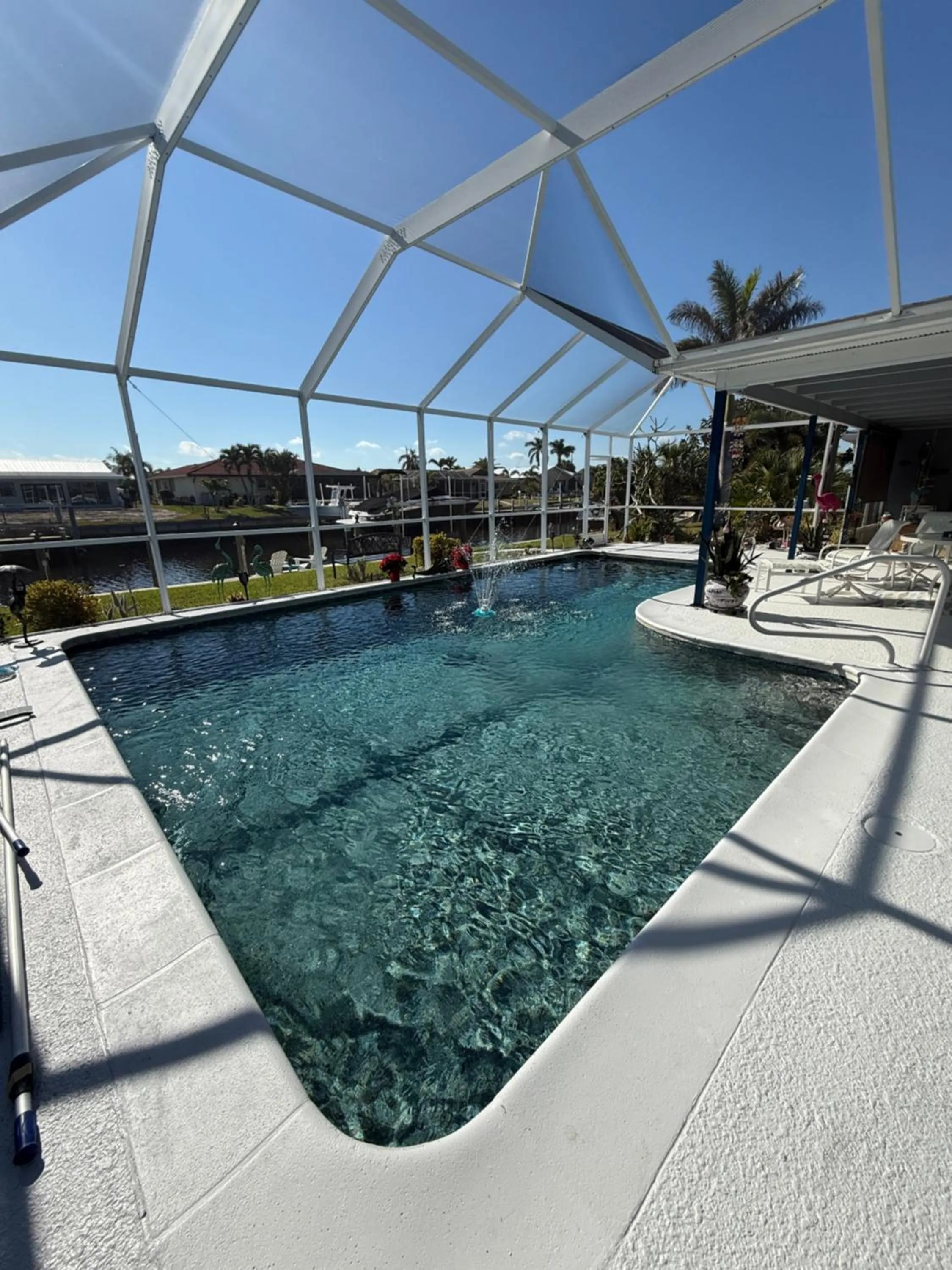 Pool view in Punta Gorda Isles Haven