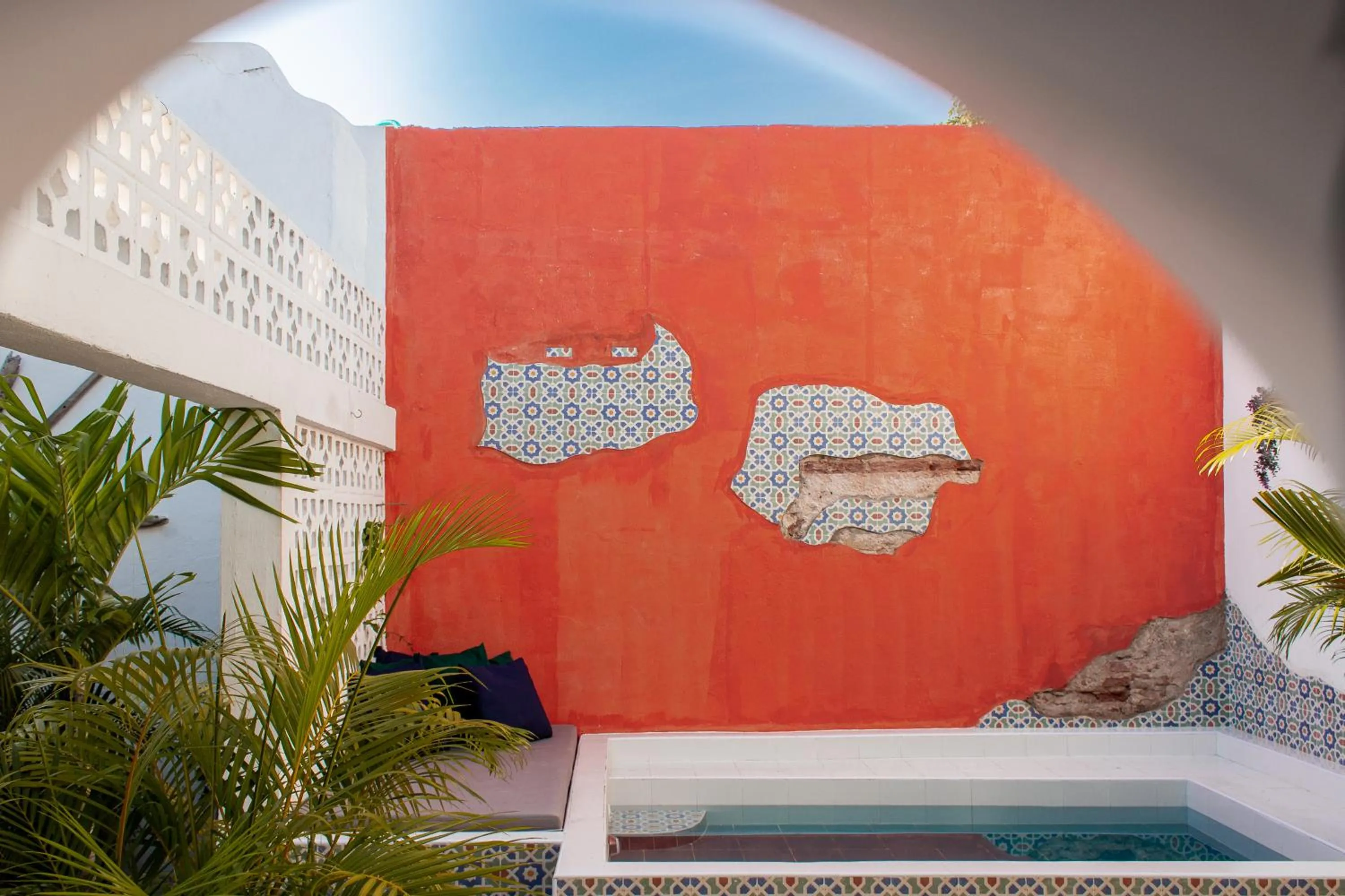 Swimming pool in Casa Moraira