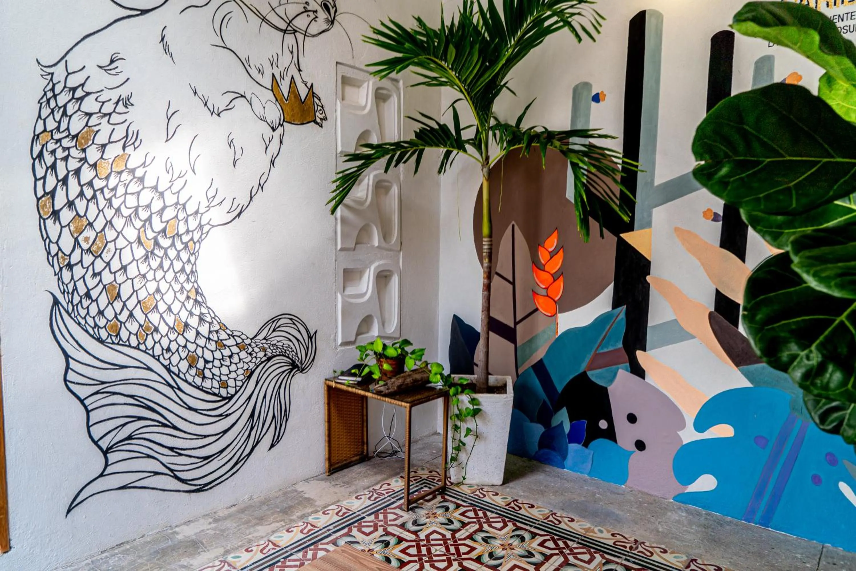 Decorative detail in Casa Moraira