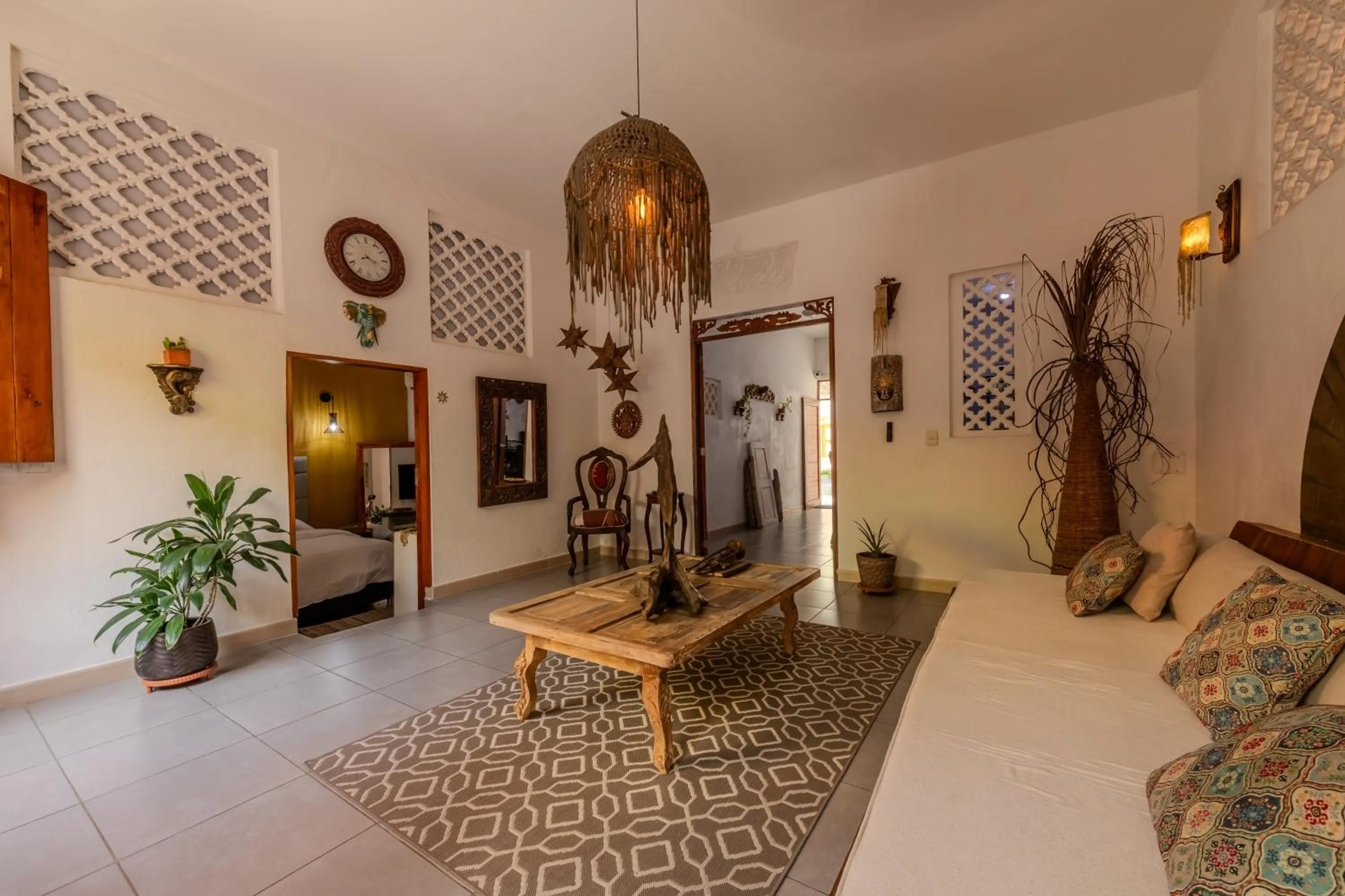 Living room in Casa Moraira