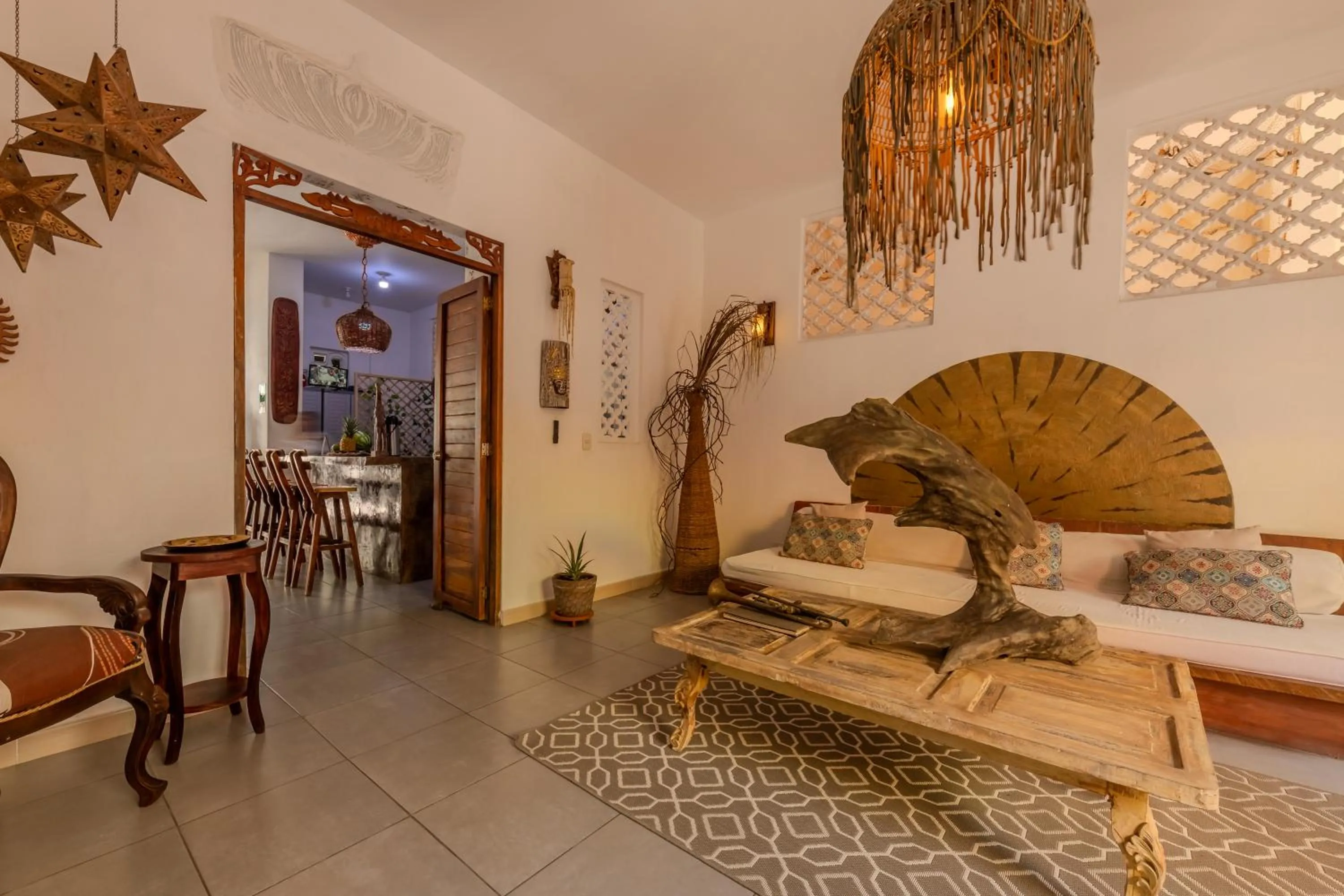 Living room in Casa Moraira