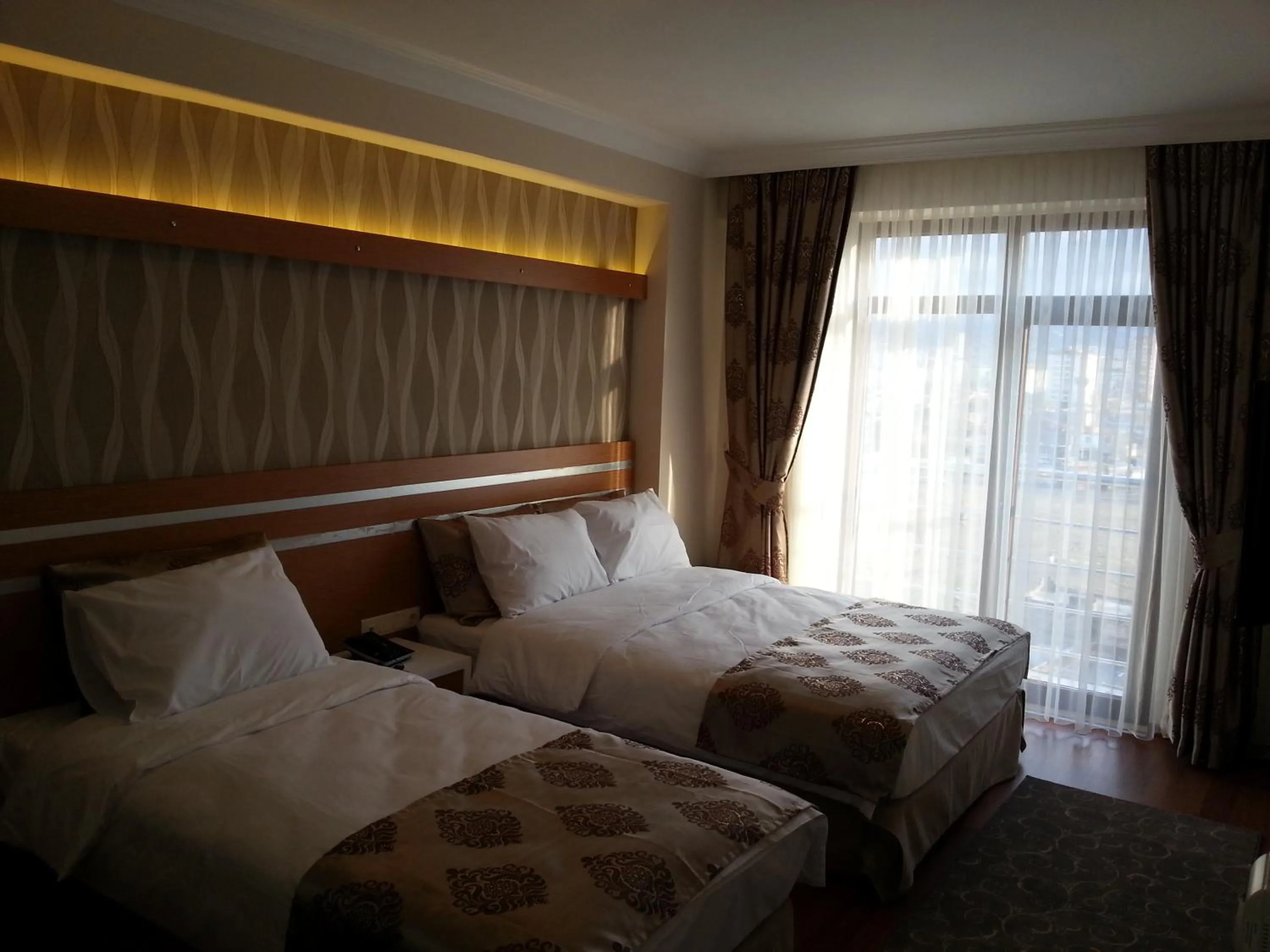 Bed in Gevher Hotel
