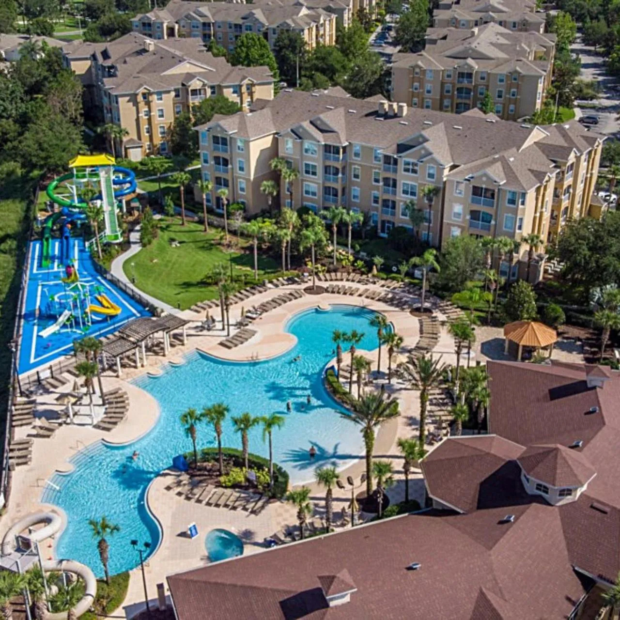 Bird's eye view in Condominium Apartment Close to Disney in Orlando Florida