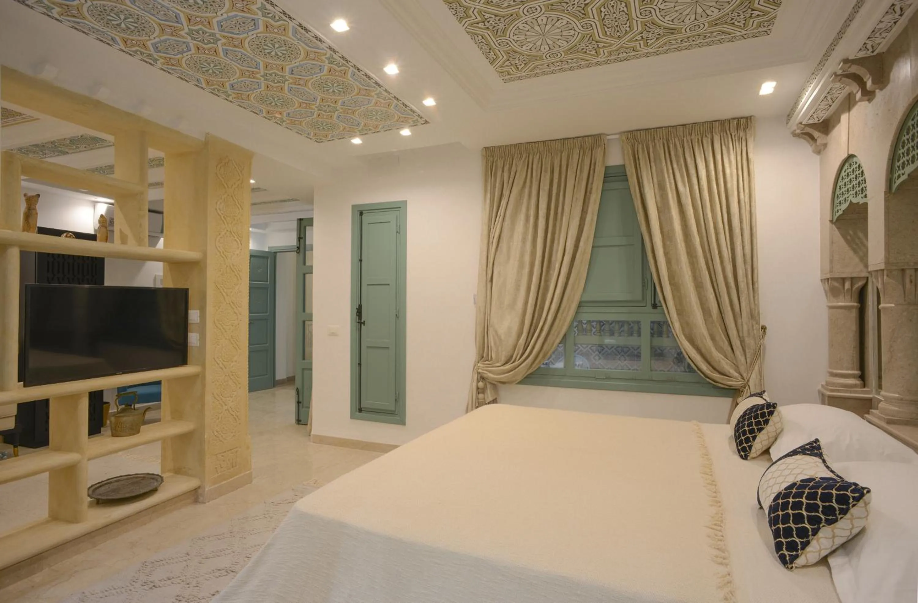 Bedroom, Bed in Dar Hammamet Guest House & Hammam