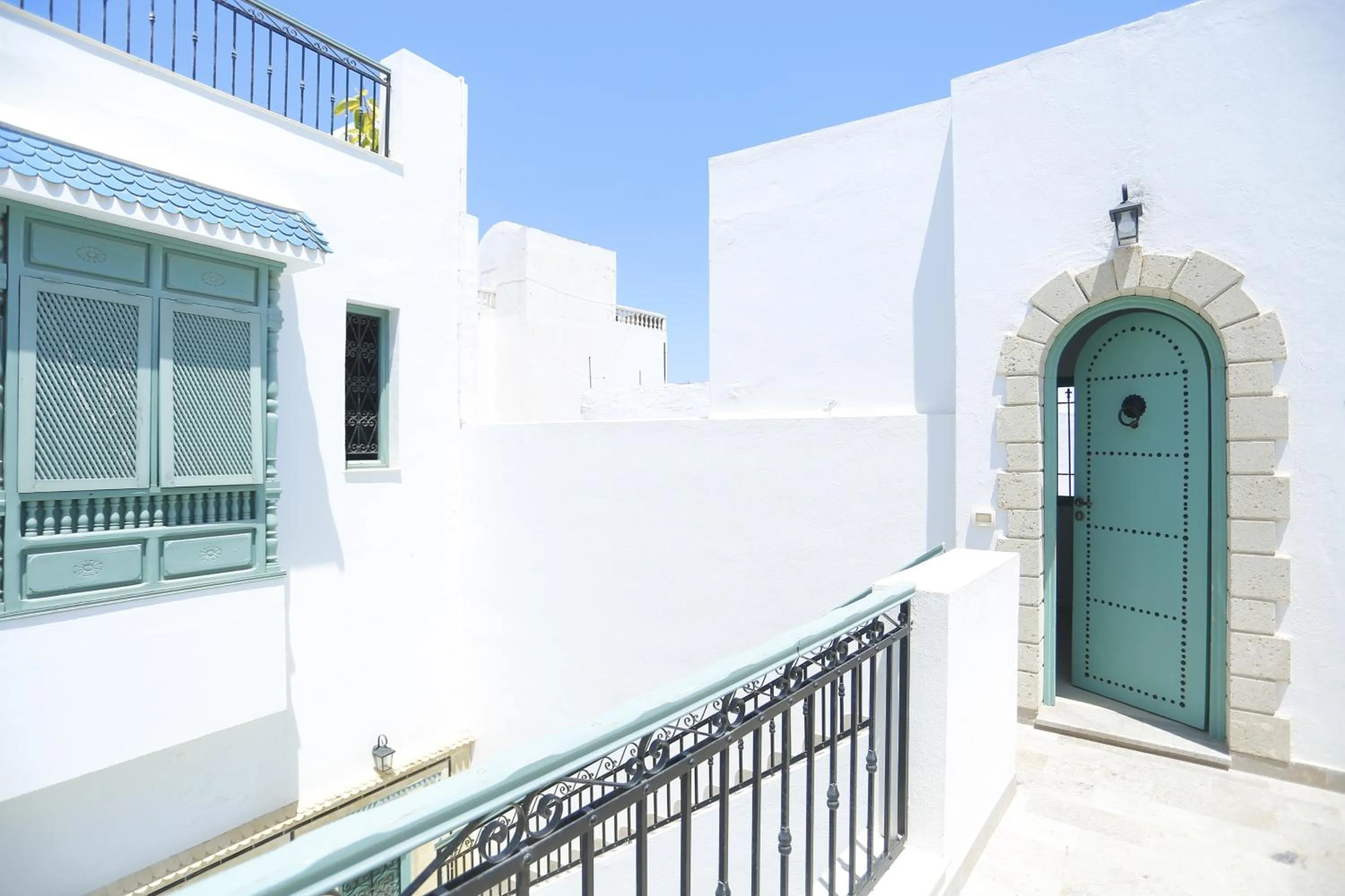 Balcony/Terrace in Dar Hammamet Guest House & Hammam