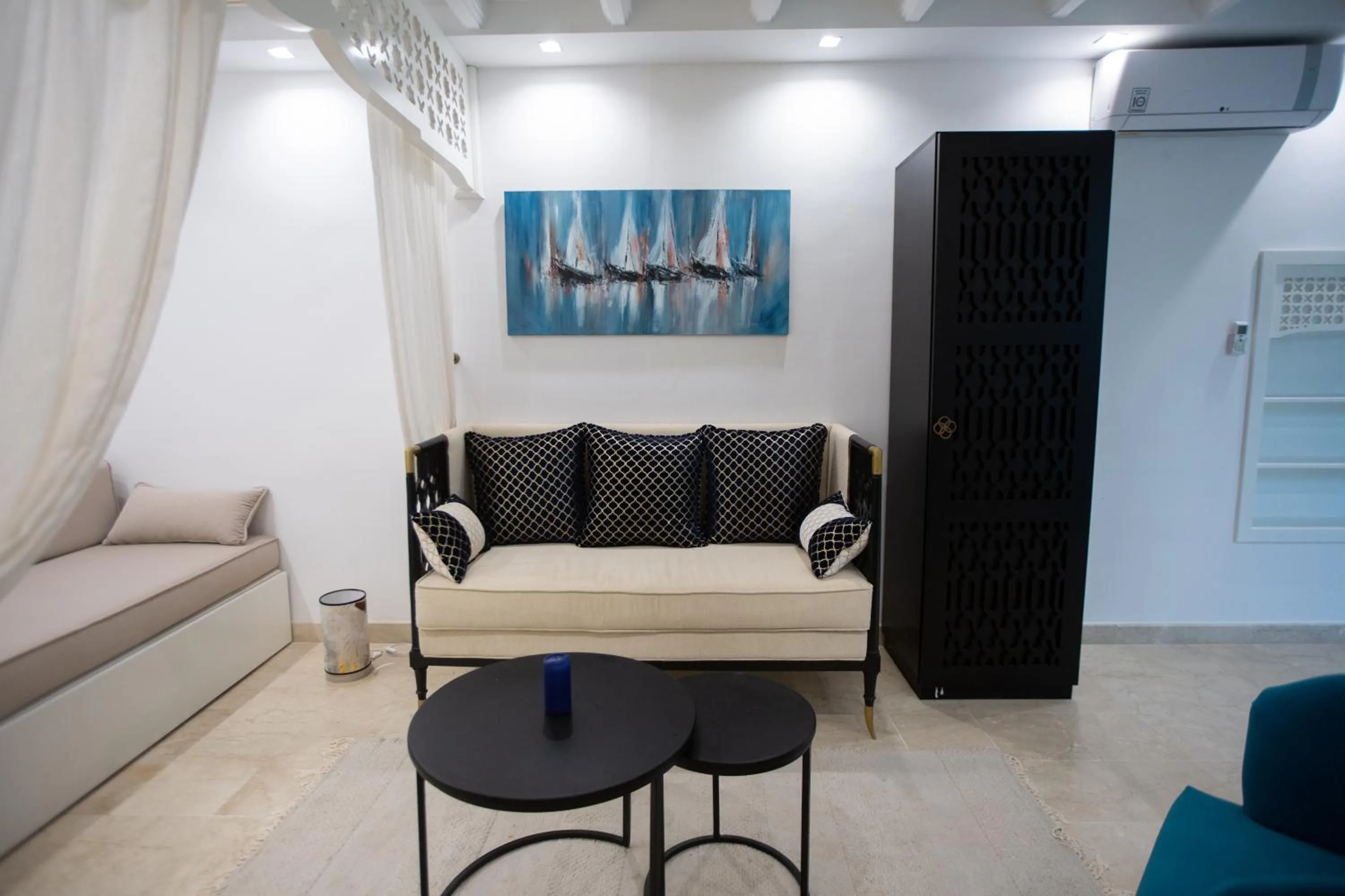 Seating area in Dar Hammamet Guest House & Hammam