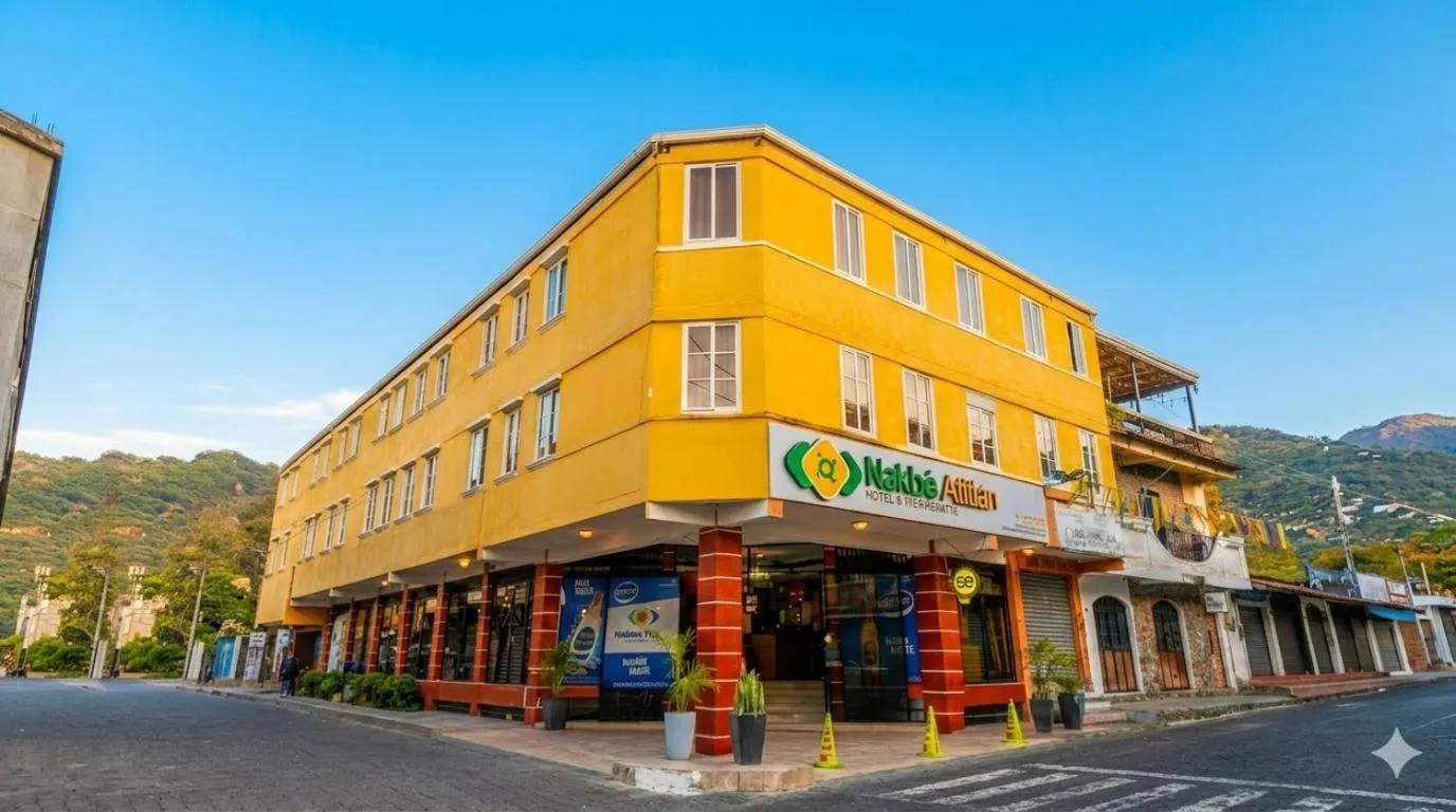Property building in Hotel Nakbé Atitlán