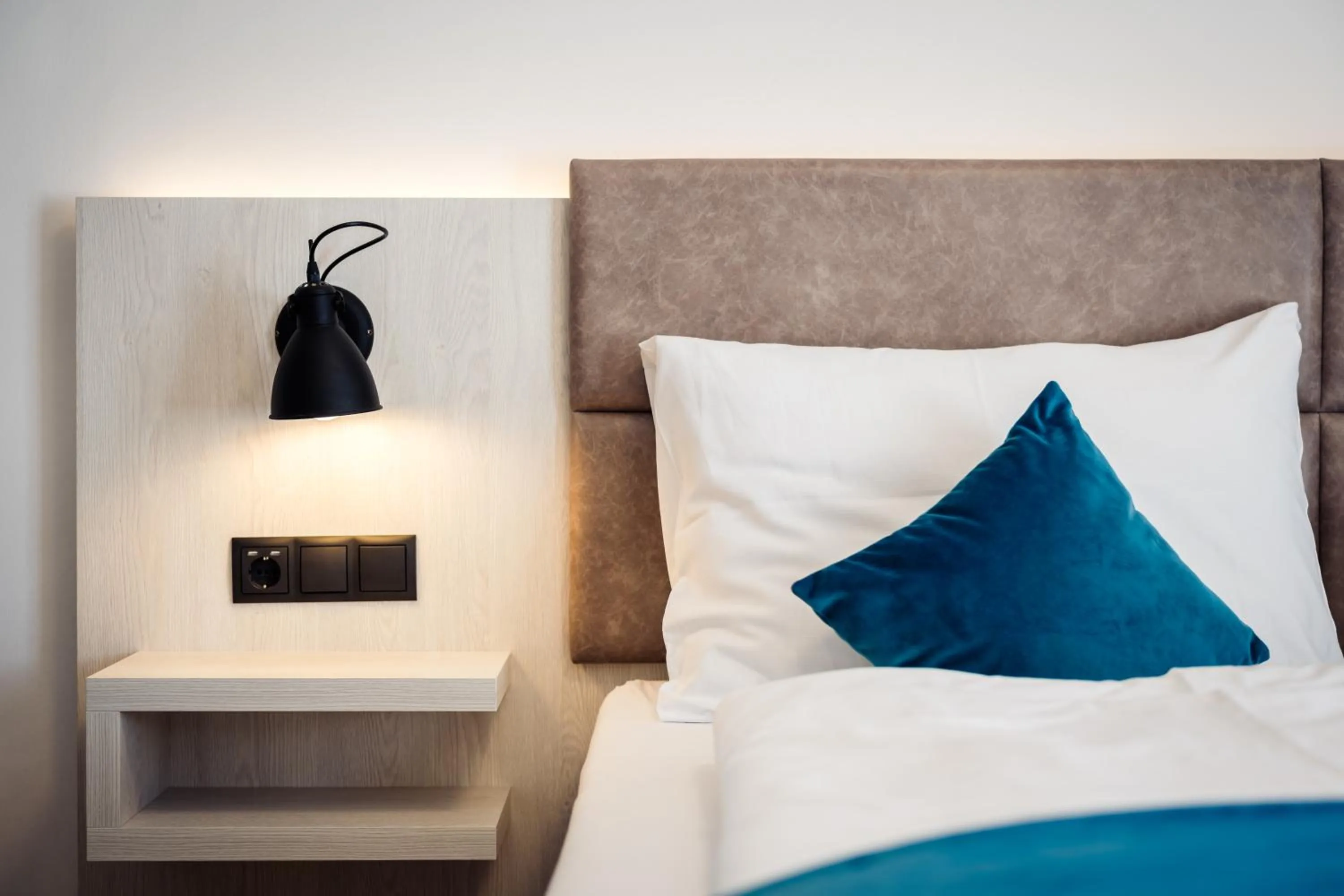 Bed in Hotel Villa Flora