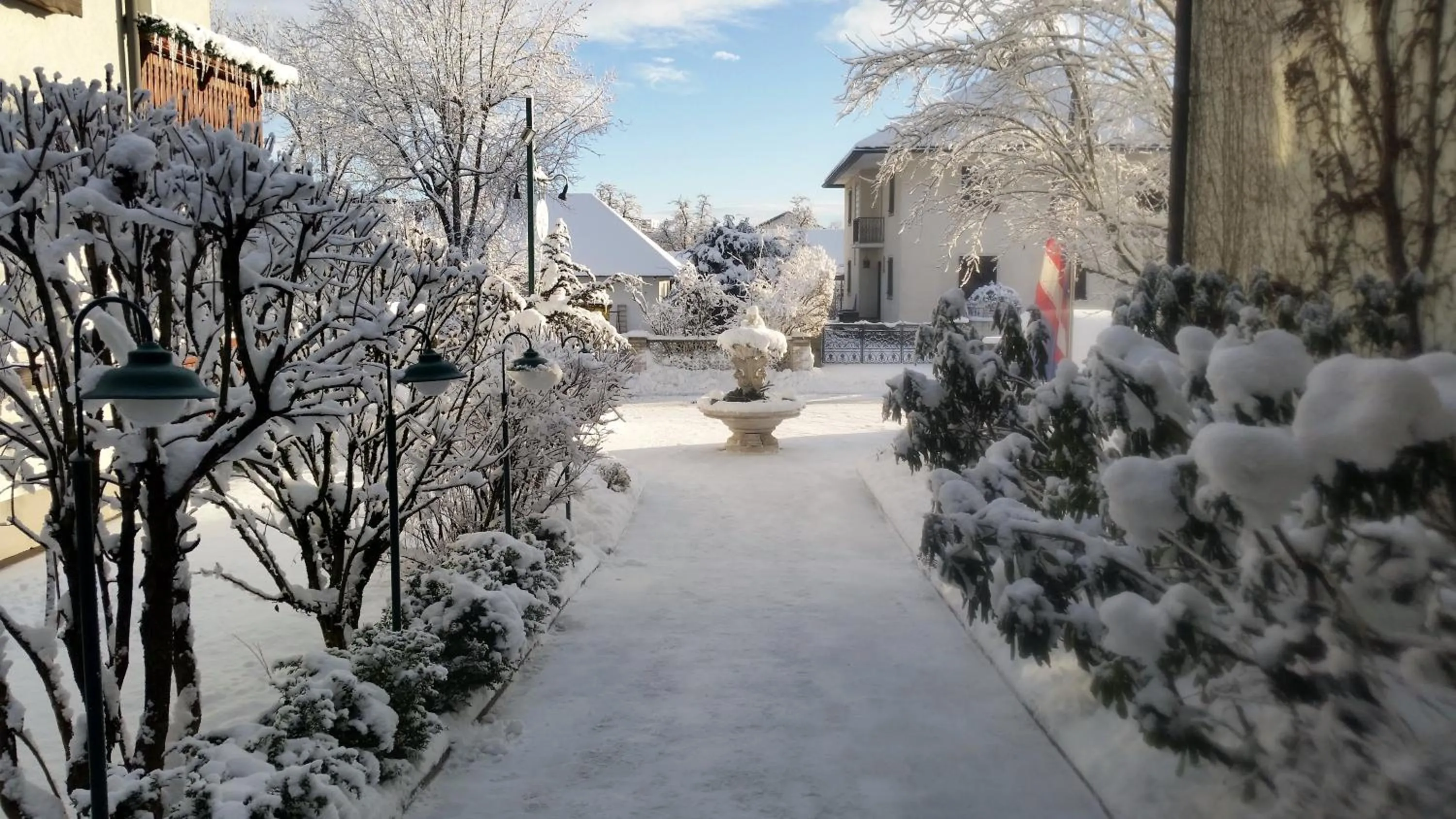 Winter in Hotel Villa Flora