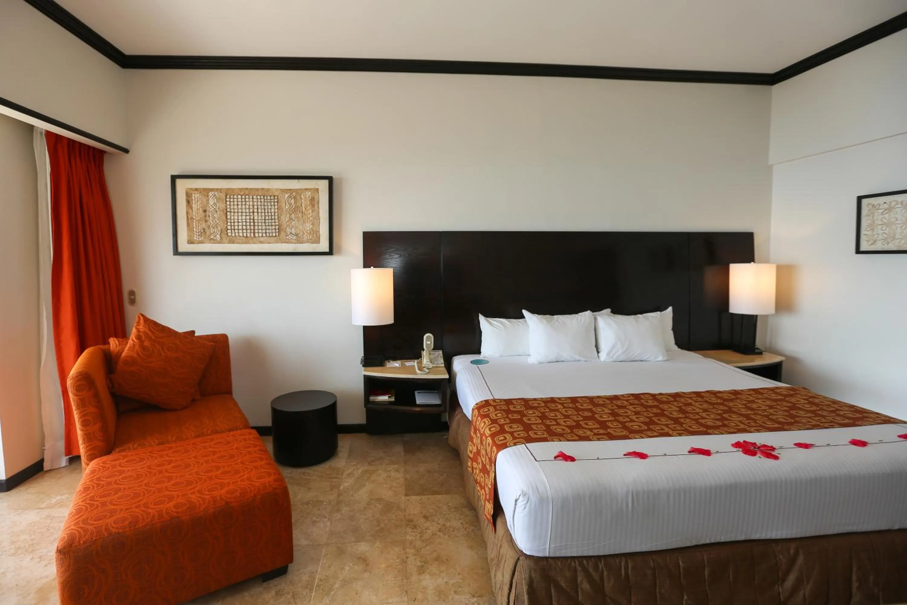 Bed in Azul Ixtapa Beach Resort & Convention Center - All Inclusive