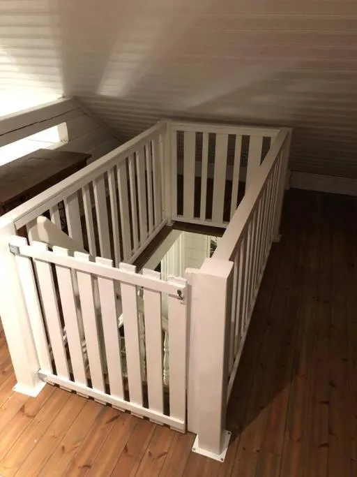 Bedroom, Bed in 3 Bedroom Cottage with Sauna by the Sea