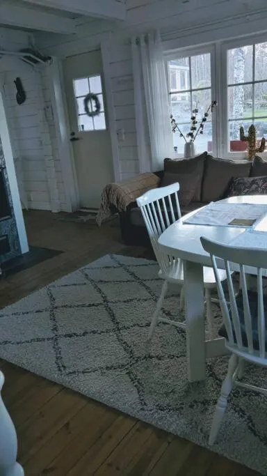 Living room in 3 Bedroom Cottage with Sauna by the Sea