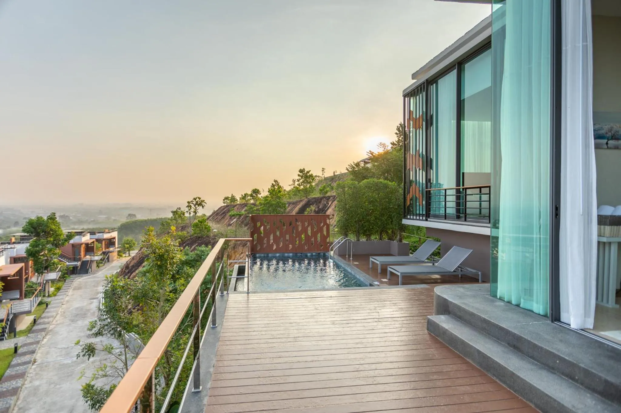 Natural landscape in Sky View Luxury Pool Villa - SHA