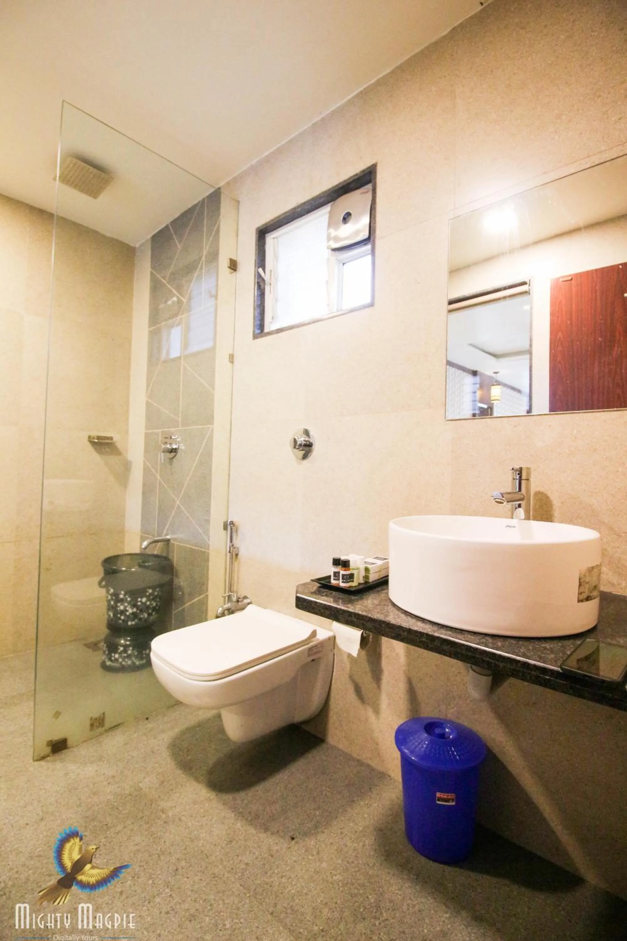 Shower in Khushi Riverside Resort & Spa