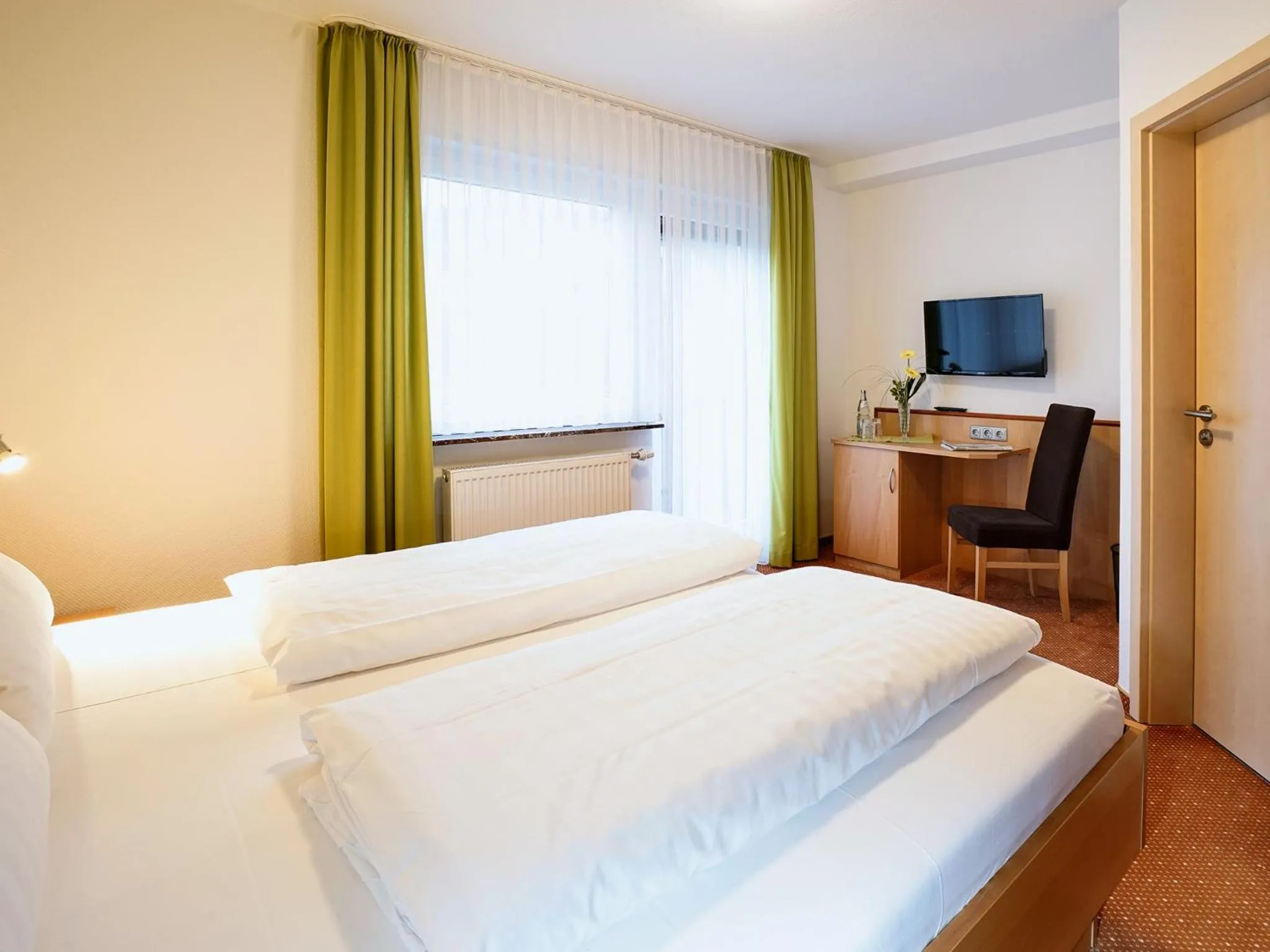 Photo of the whole room, Bed in Hotel Gasthof zum Biber