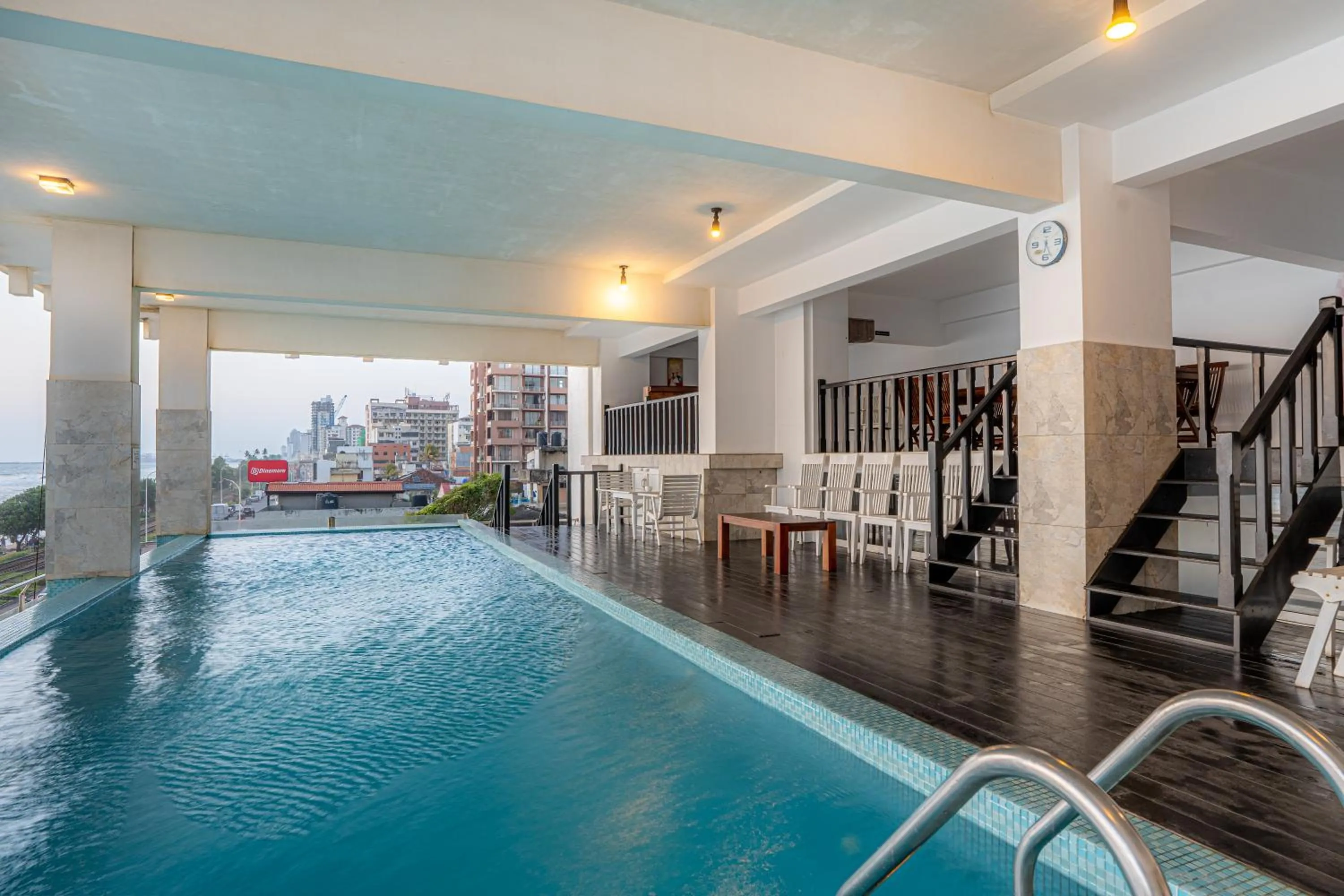 Pool view in Mirage Colombo