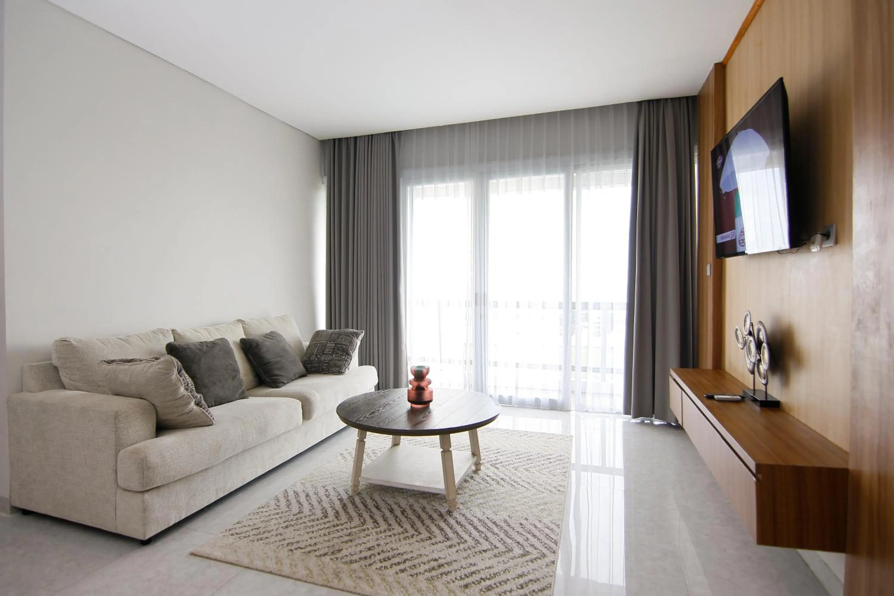 Communal lounge/ TV room in Raja Hotel Kuta Mandalika Resort & Convention