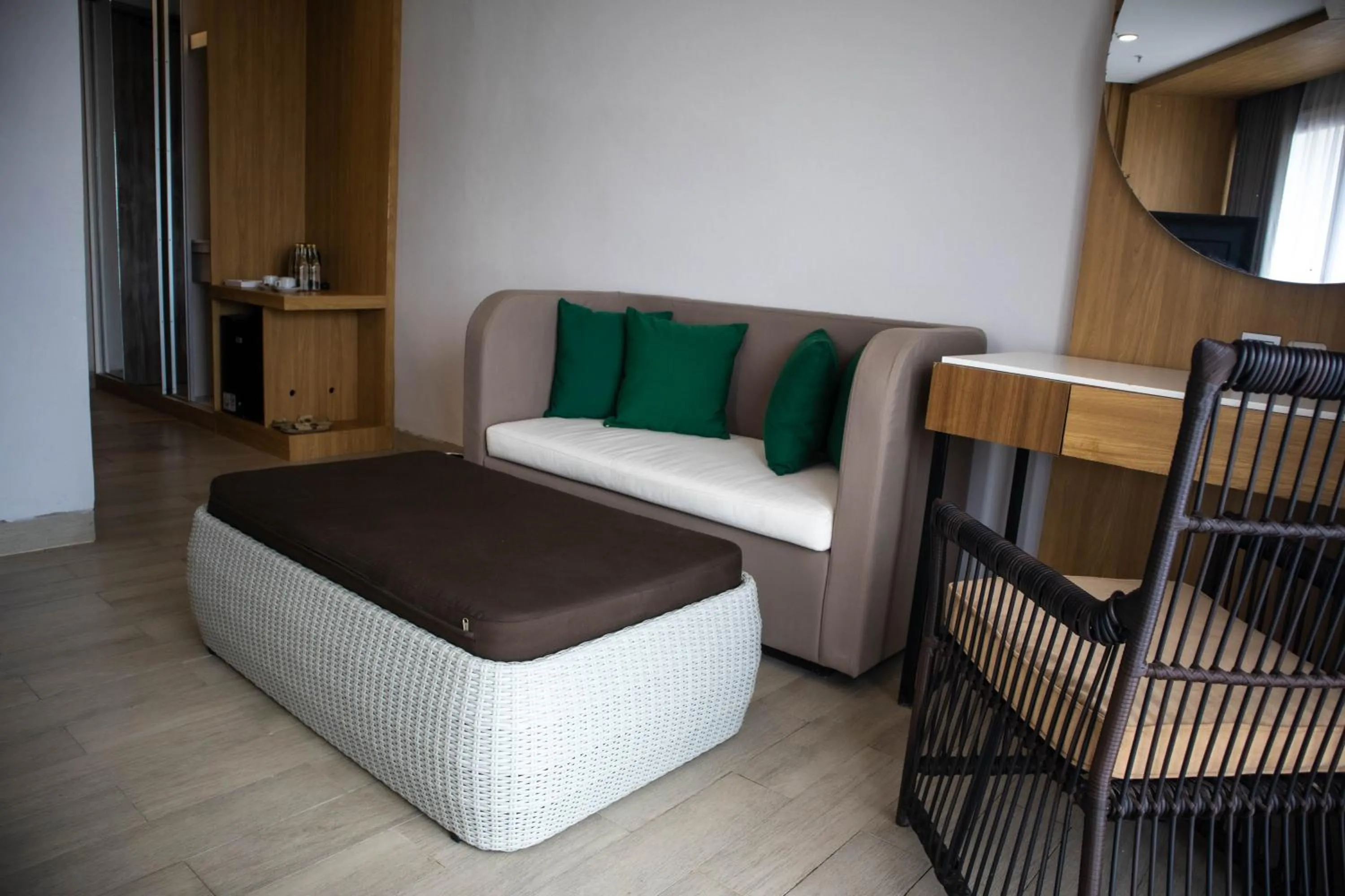 Bed in Raja Hotel Kuta Mandalika Resort & Convention