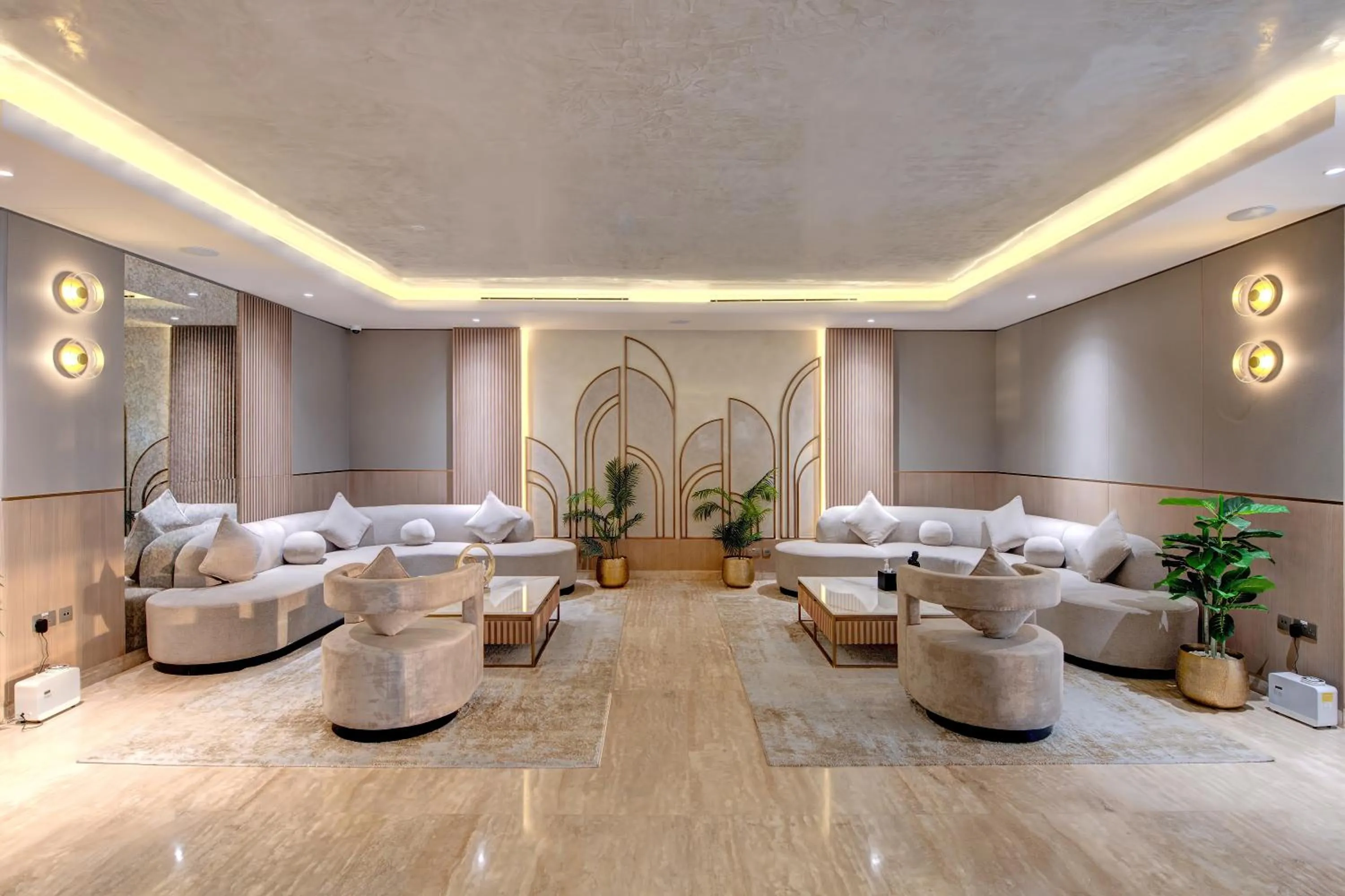 Lobby or reception in Royal Regency Suites Marina