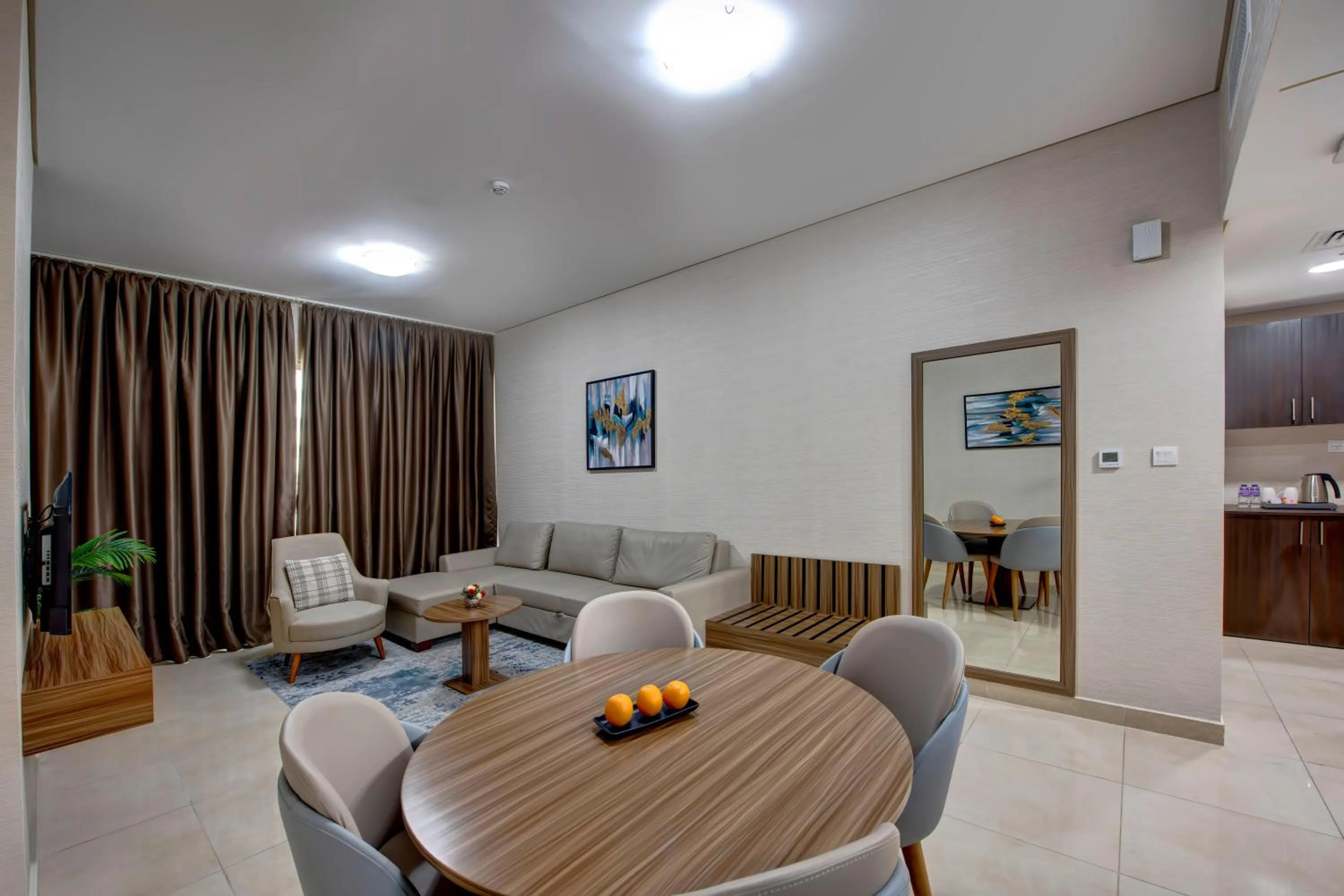 Living room in Royal Regency Suites Marina