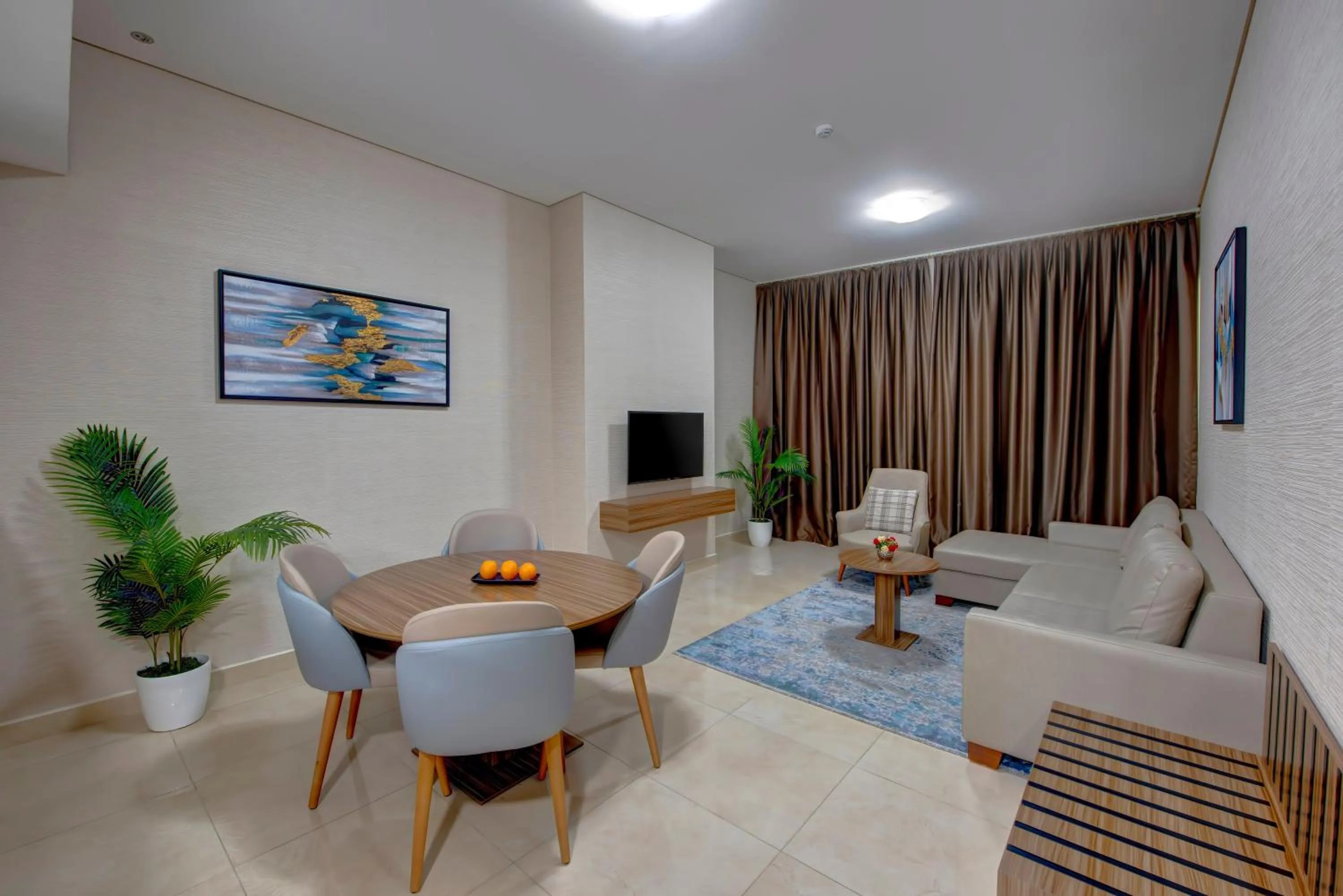 Living room in Royal Regency Suites Marina