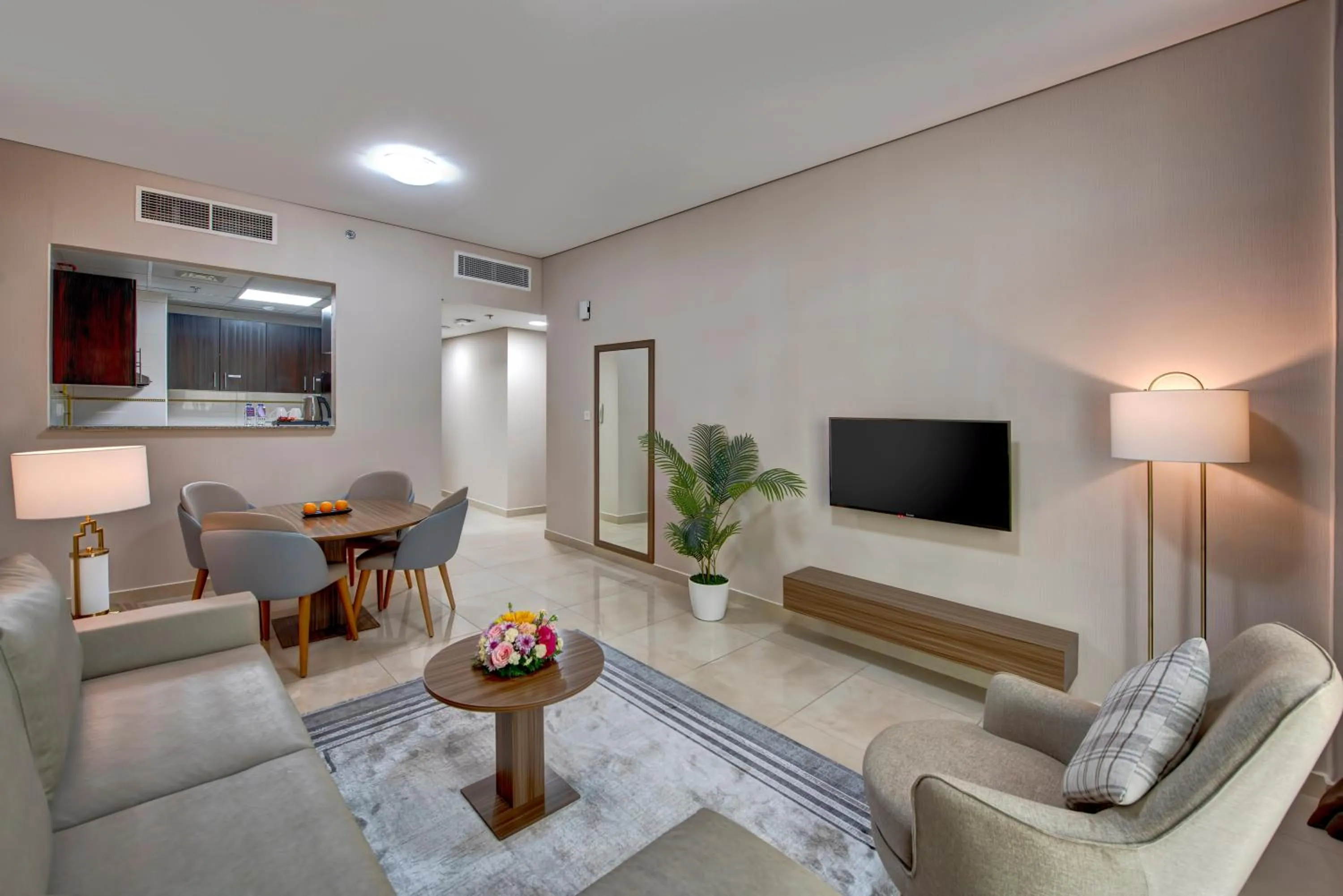 Living room in Royal Regency Suites Marina