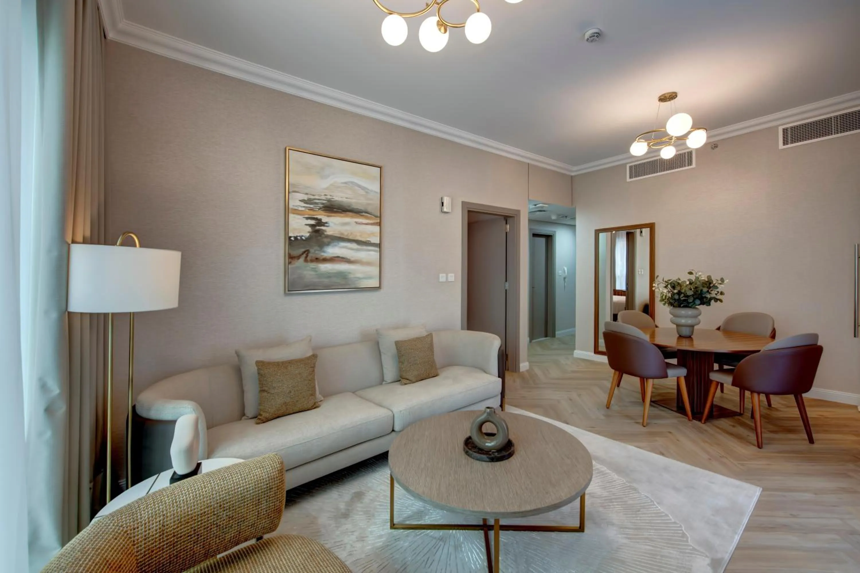 Living room in Royal Regency Suites Marina