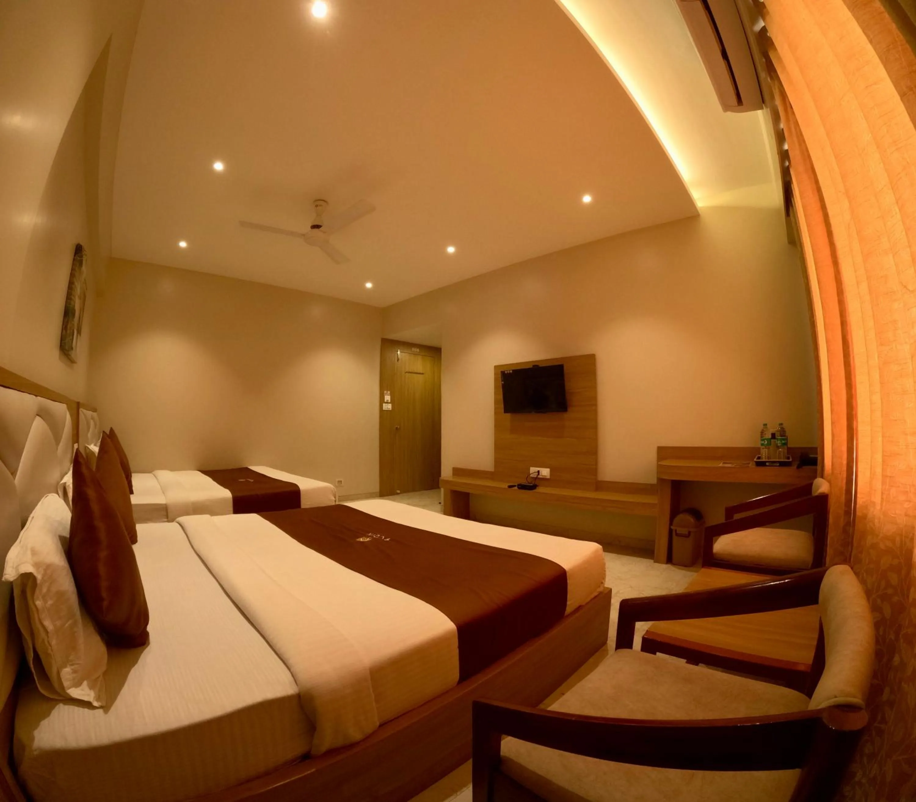 View (from property/room), Bed in Hotel 9 Coin